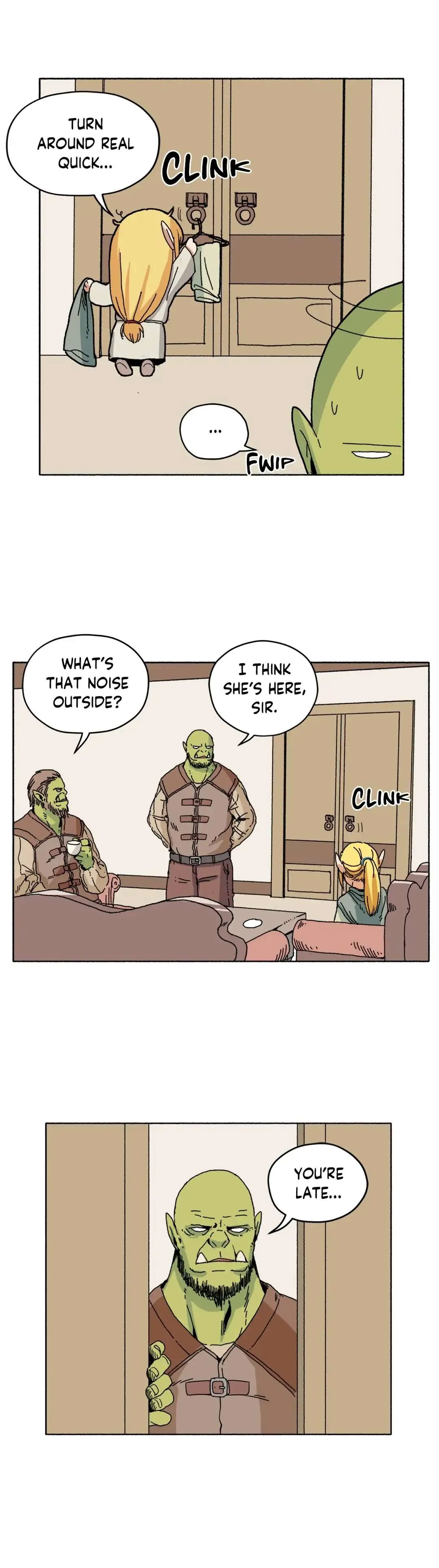 Pampered Prisoners: Elves Among Orcs Chapter 4 page 8 - 