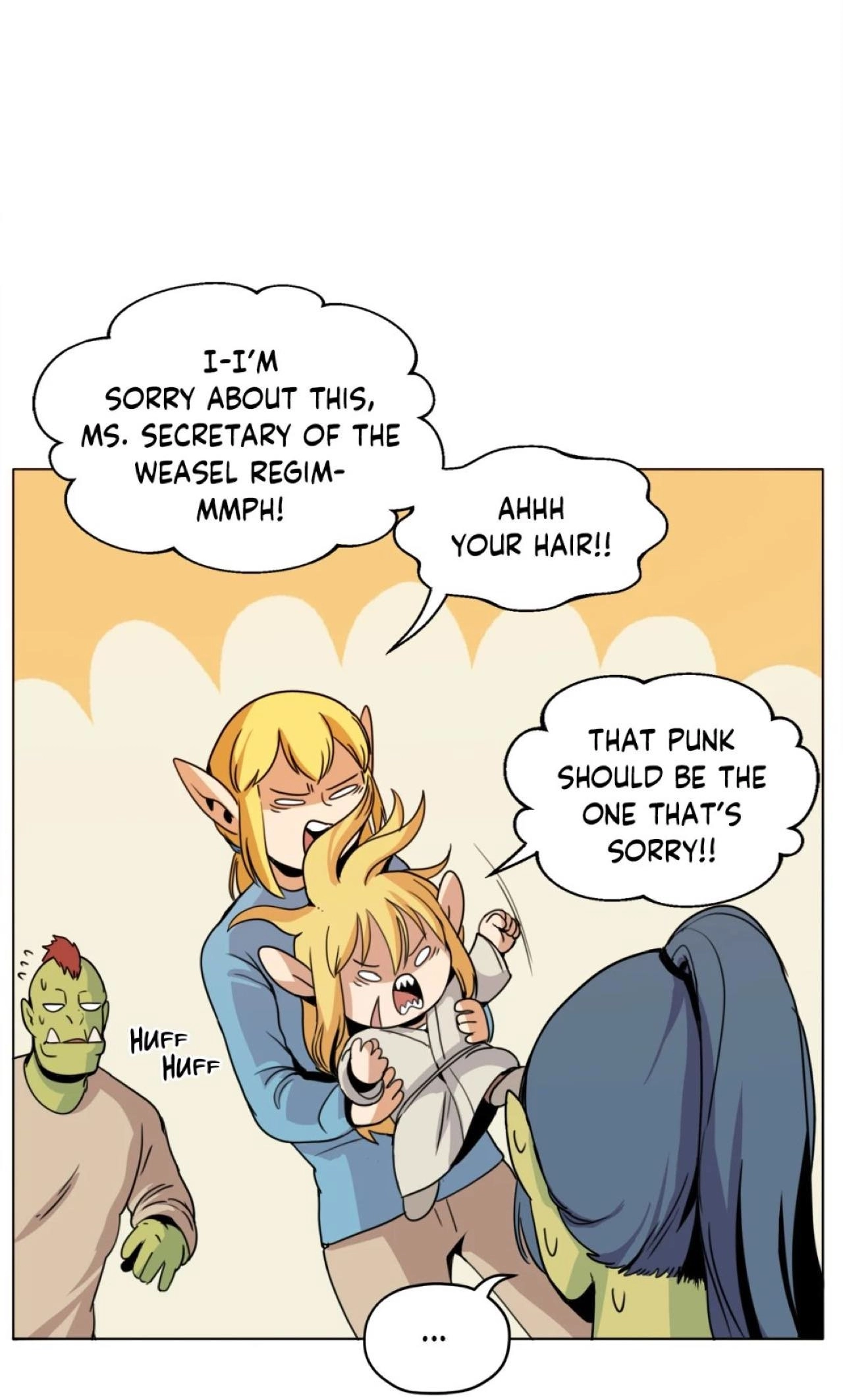 Pampered Prisoners: Elves Among Orcs Chapter 45 page 18 - 