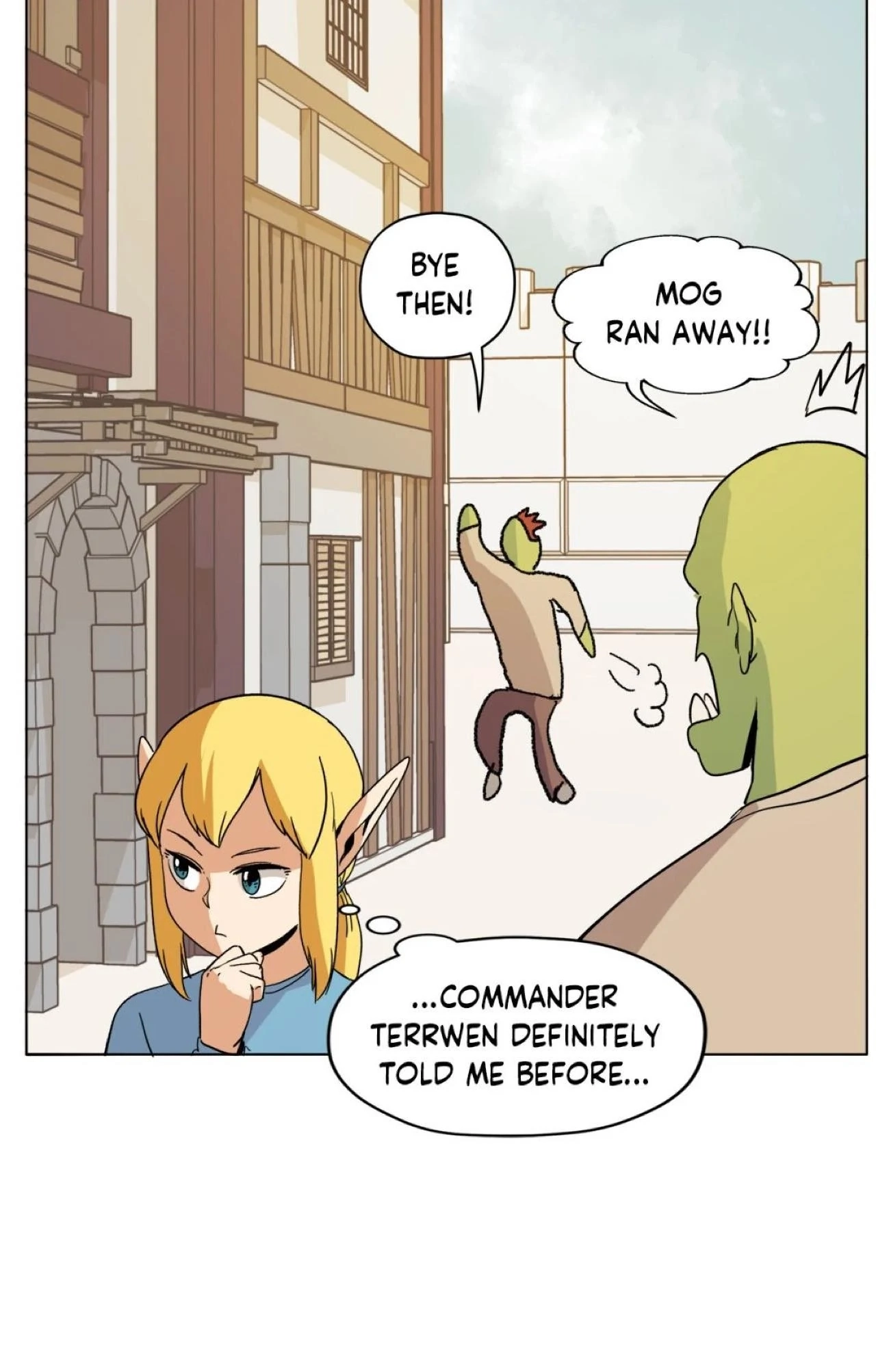 Pampered Prisoners: Elves Among Orcs Chapter 48 page 35 - 