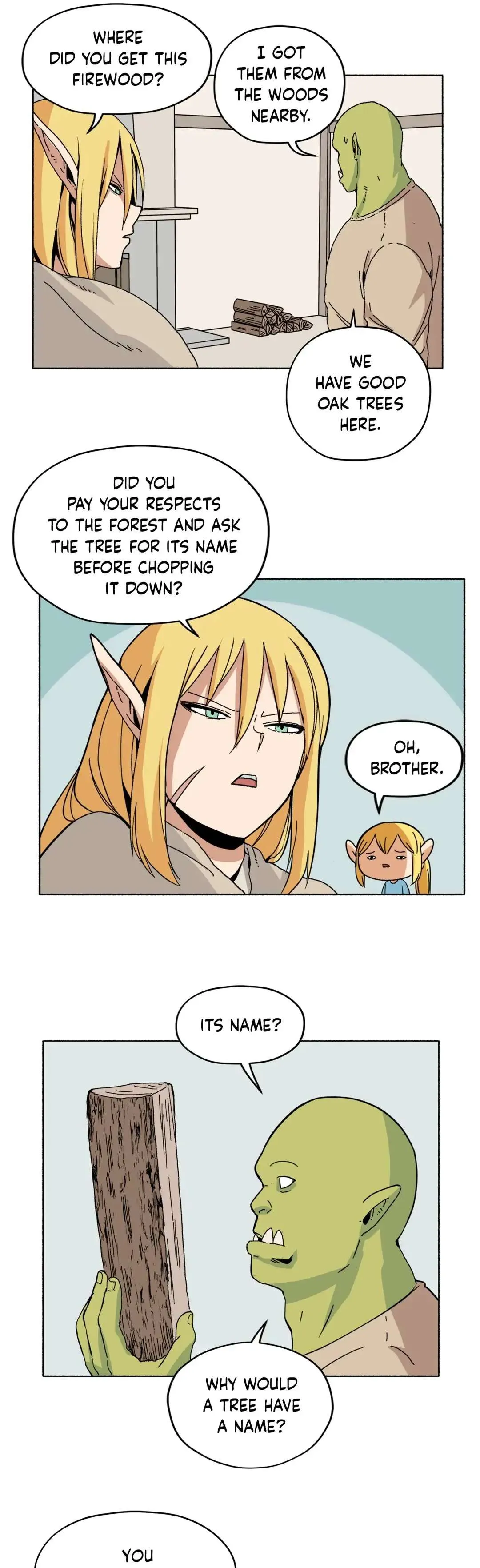 Pampered Prisoners: Elves Among Orcs Chapter 5 page 18 - 