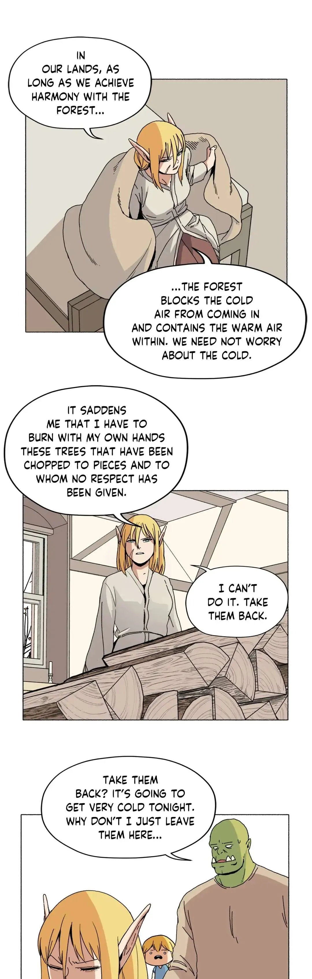 Pampered Prisoners: Elves Among Orcs Chapter 5 page 22 - 