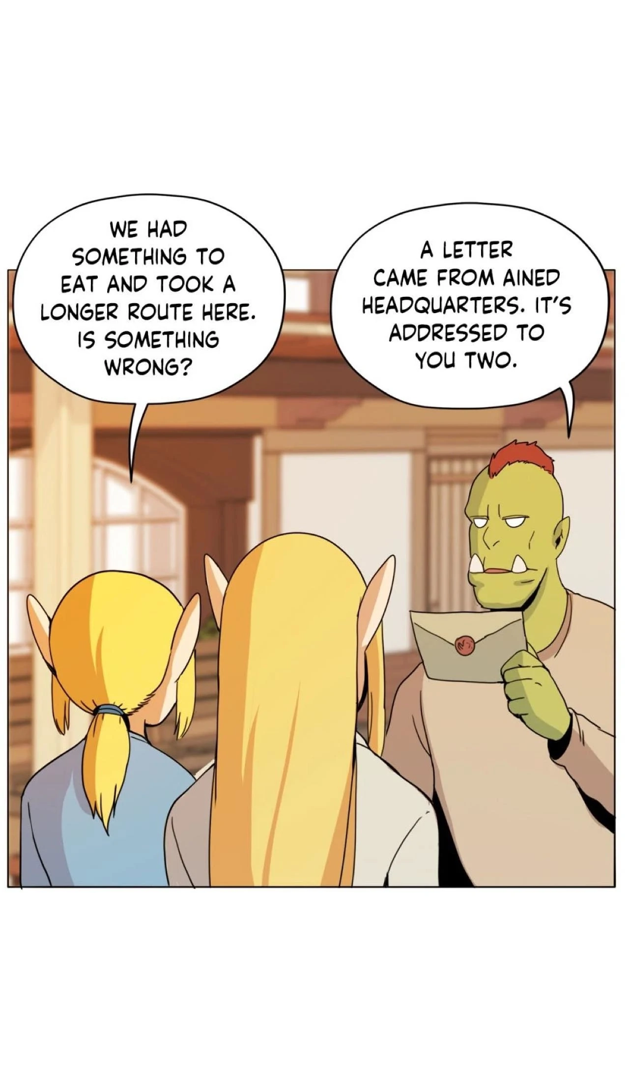Pampered Prisoners: Elves Among Orcs Chapter 50 page 58 - 