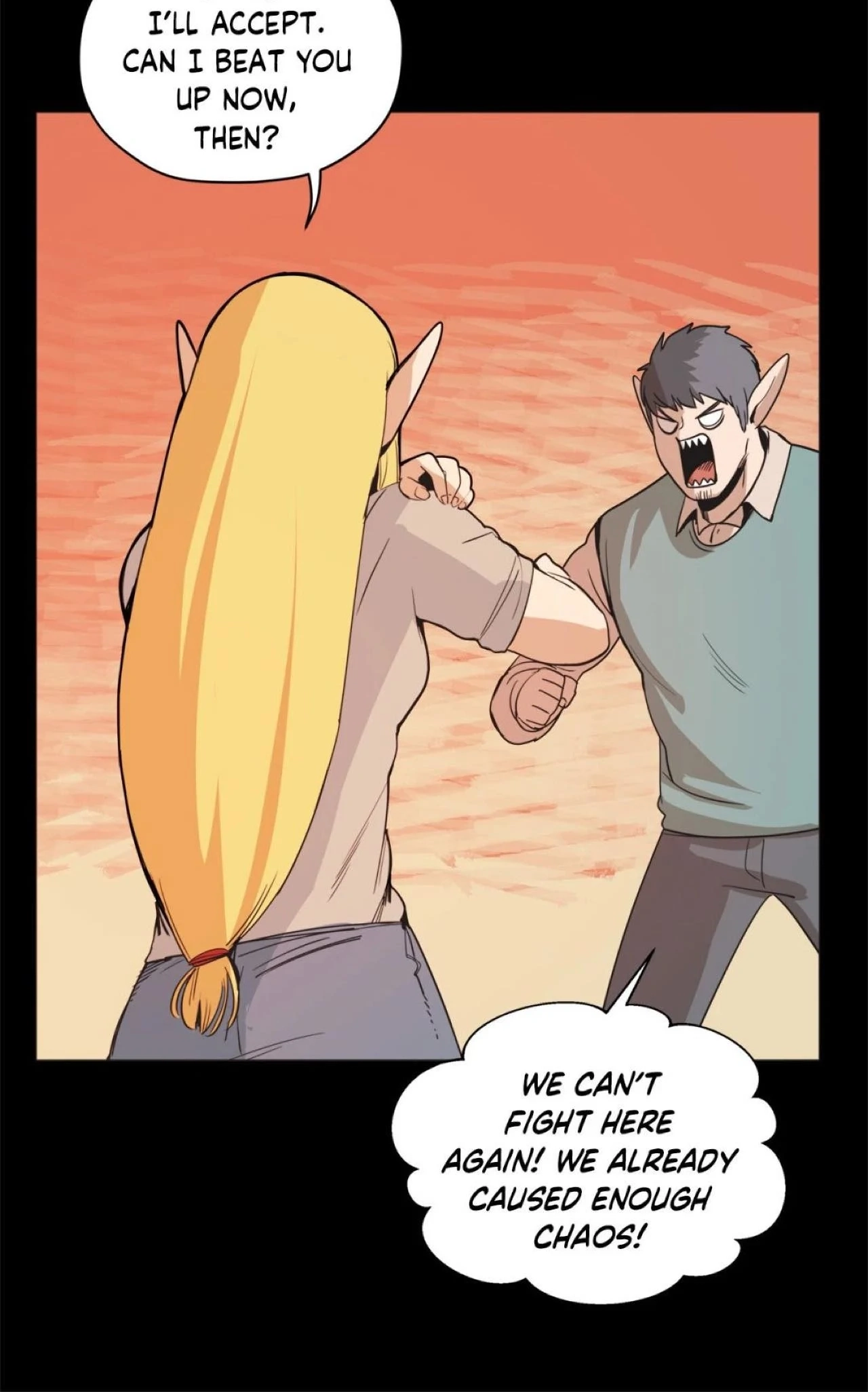 Pampered Prisoners: Elves Among Orcs Chapter 52 page 18 - 