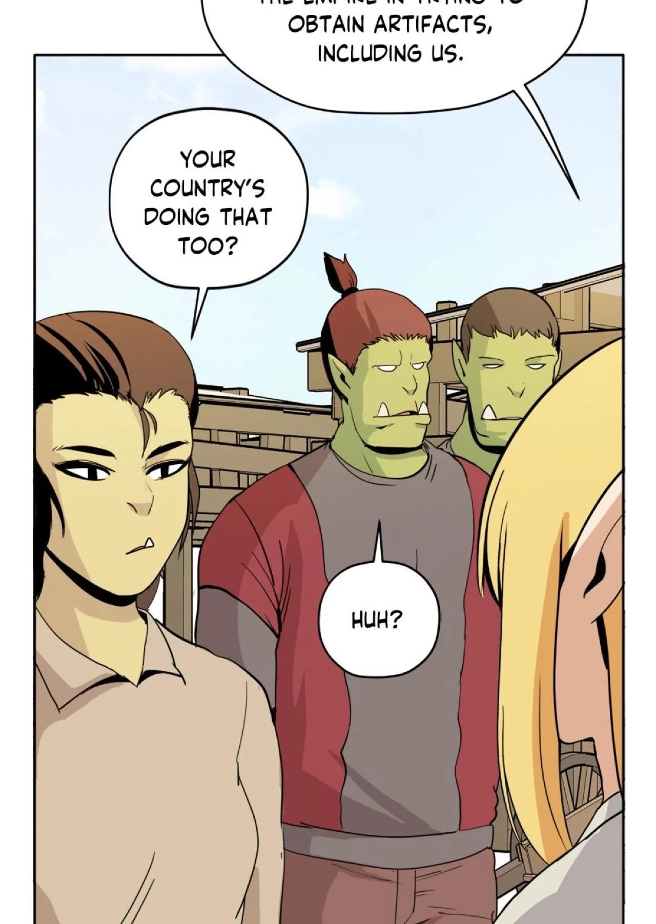 Pampered Prisoners: Elves Among Orcs Chapter 56 page 14 - 
