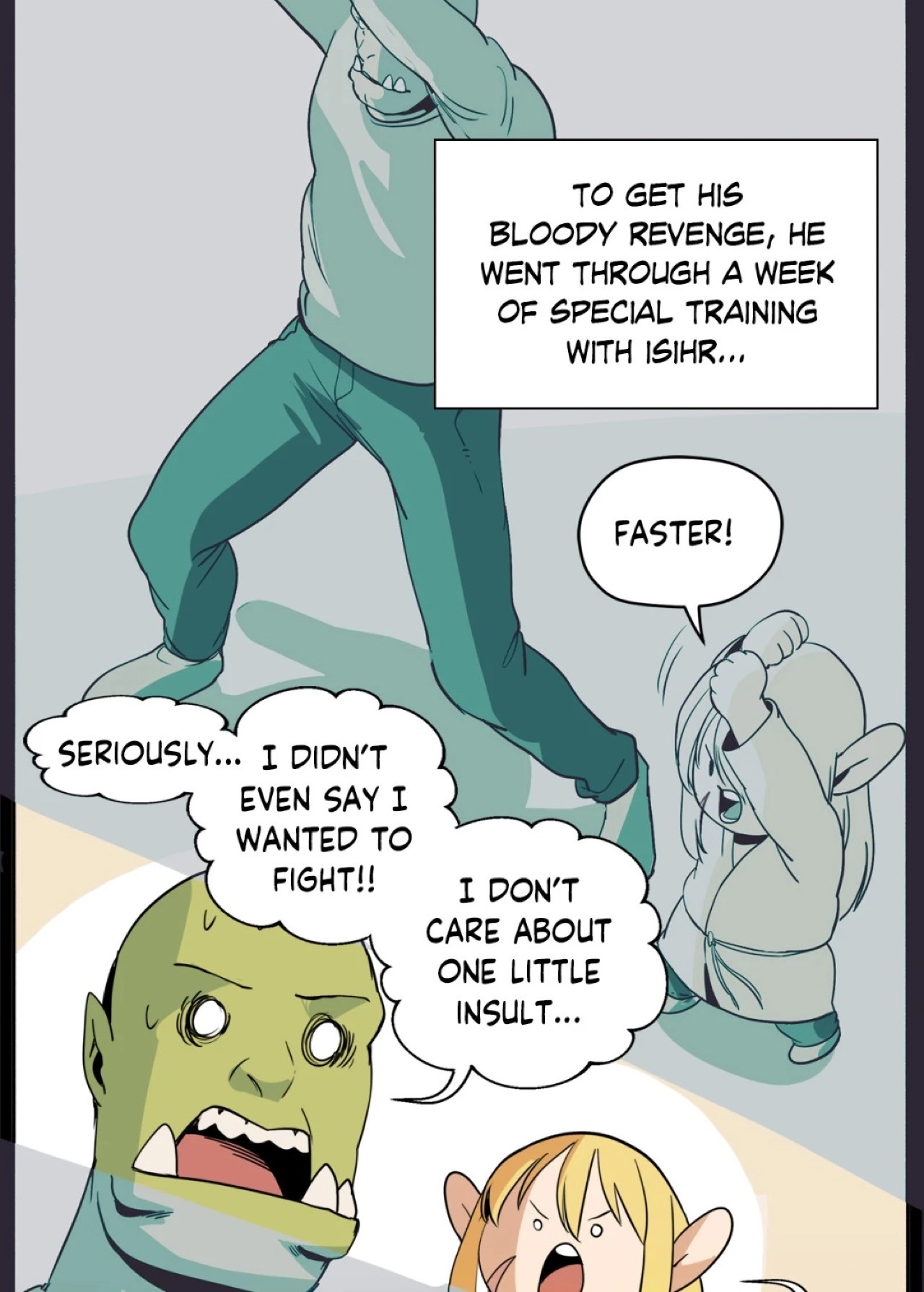 Pampered Prisoners: Elves Among Orcs Chapter 57 page 4 - 