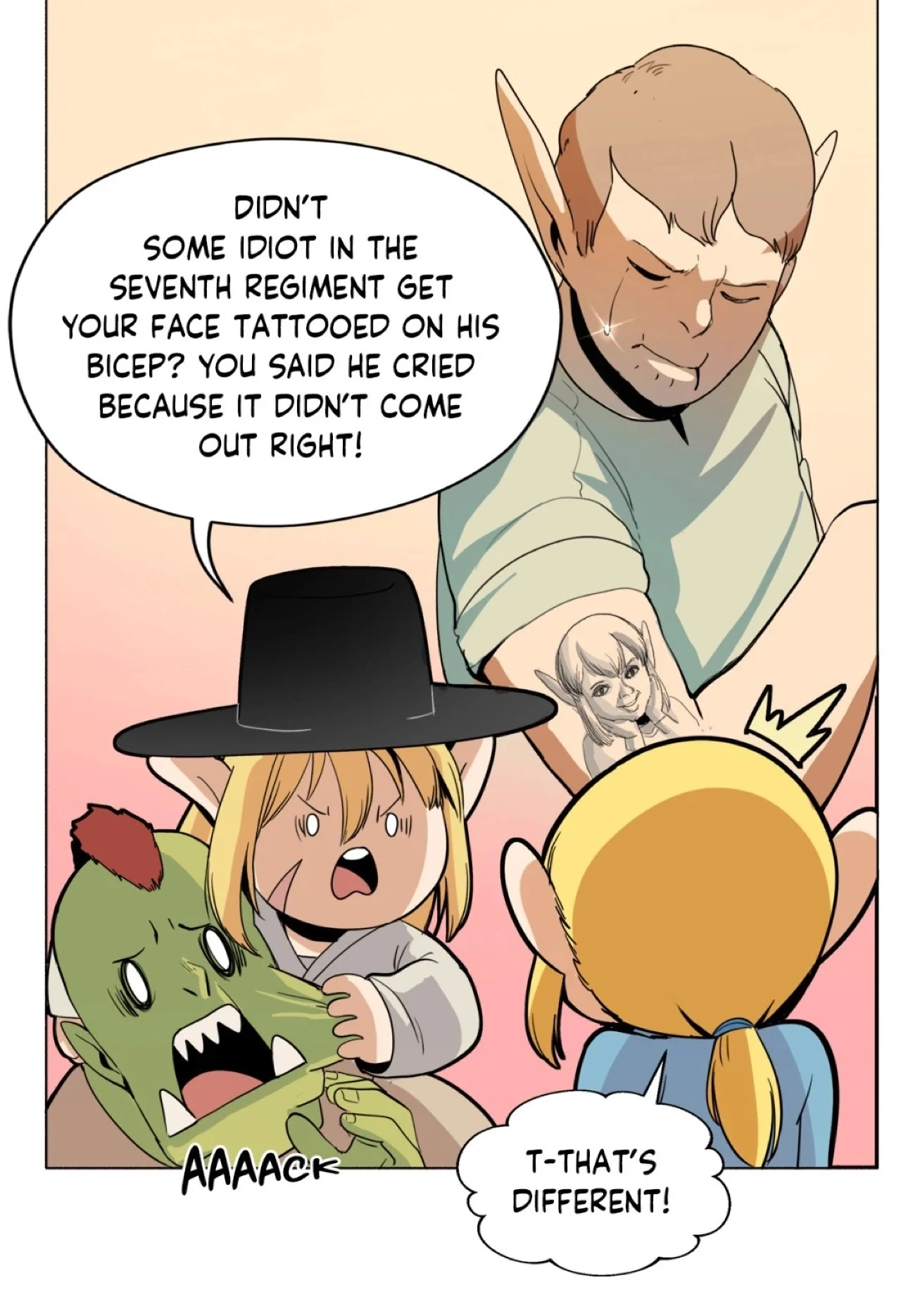 Pampered Prisoners: Elves Among Orcs Chapter 58 page 76 - 