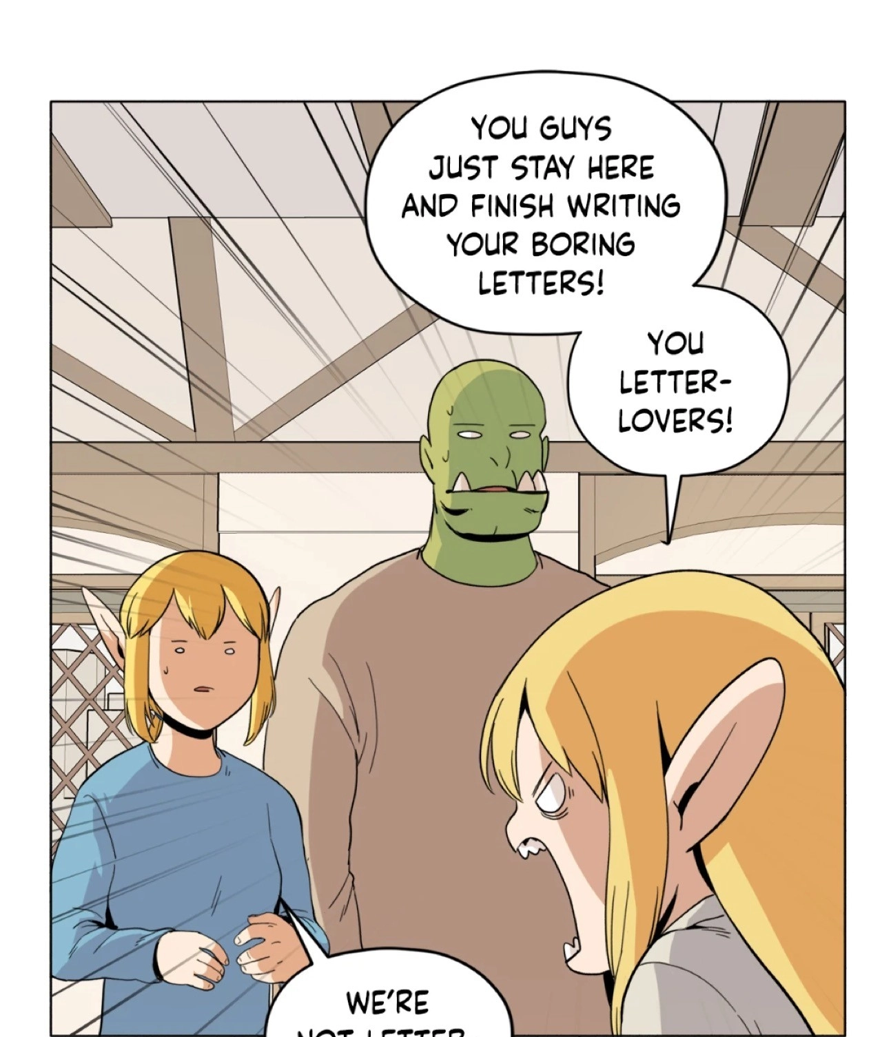 Pampered Prisoners: Elves Among Orcs Chapter 63 page 36 - 