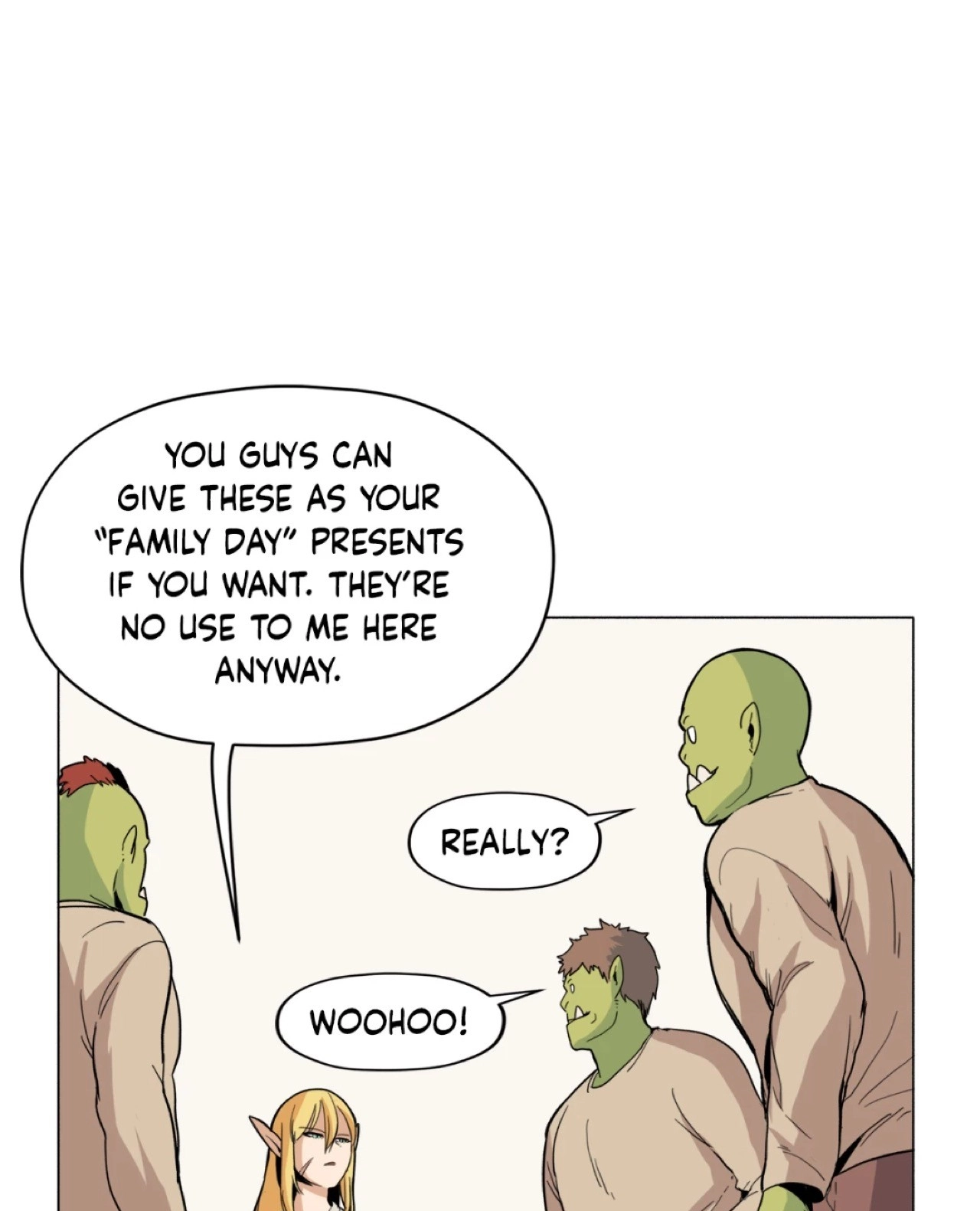 Pampered Prisoners: Elves Among Orcs Chapter 63 page 64 - 