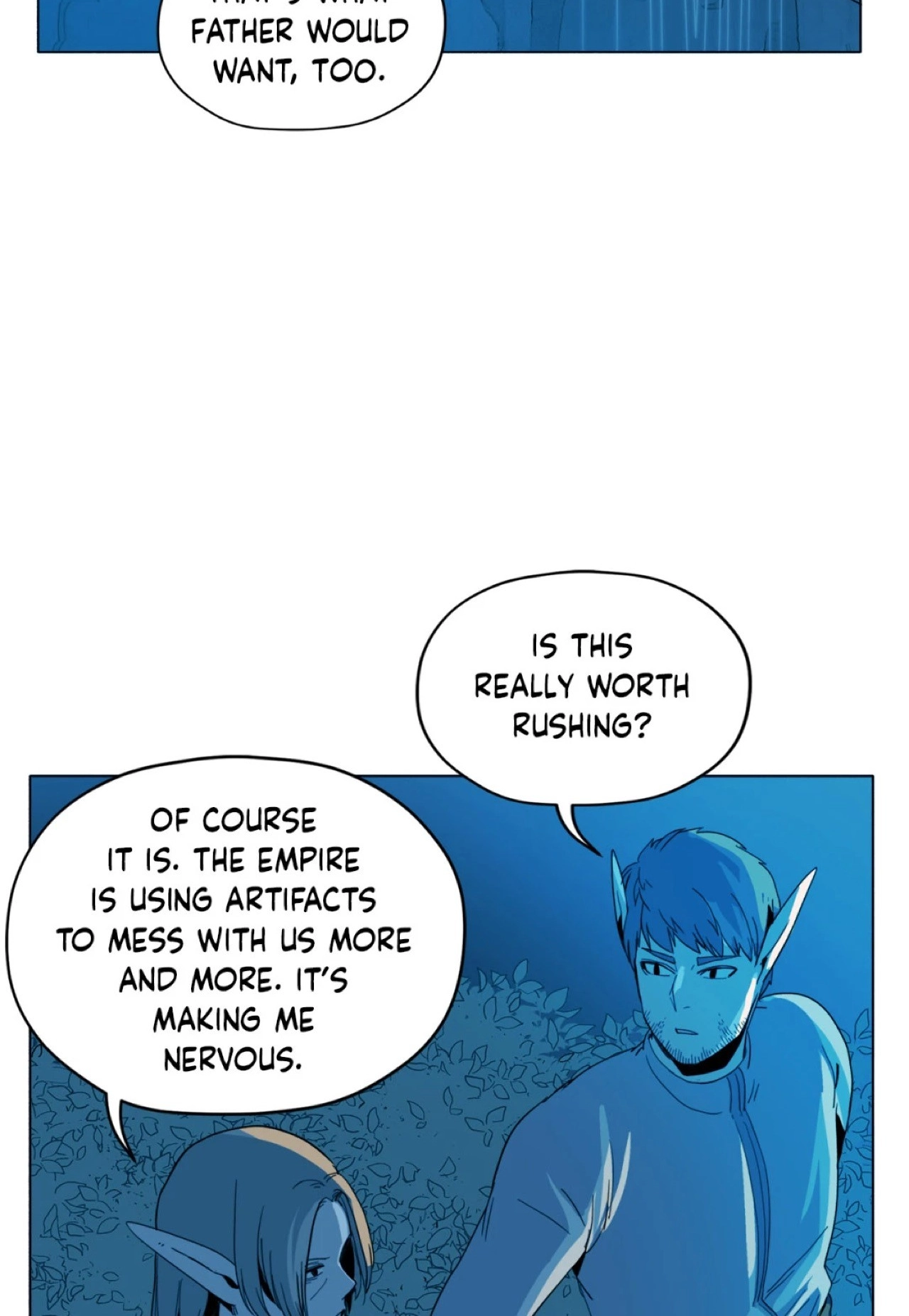 Pampered Prisoners: Elves Among Orcs Chapter 64 page 14 - 