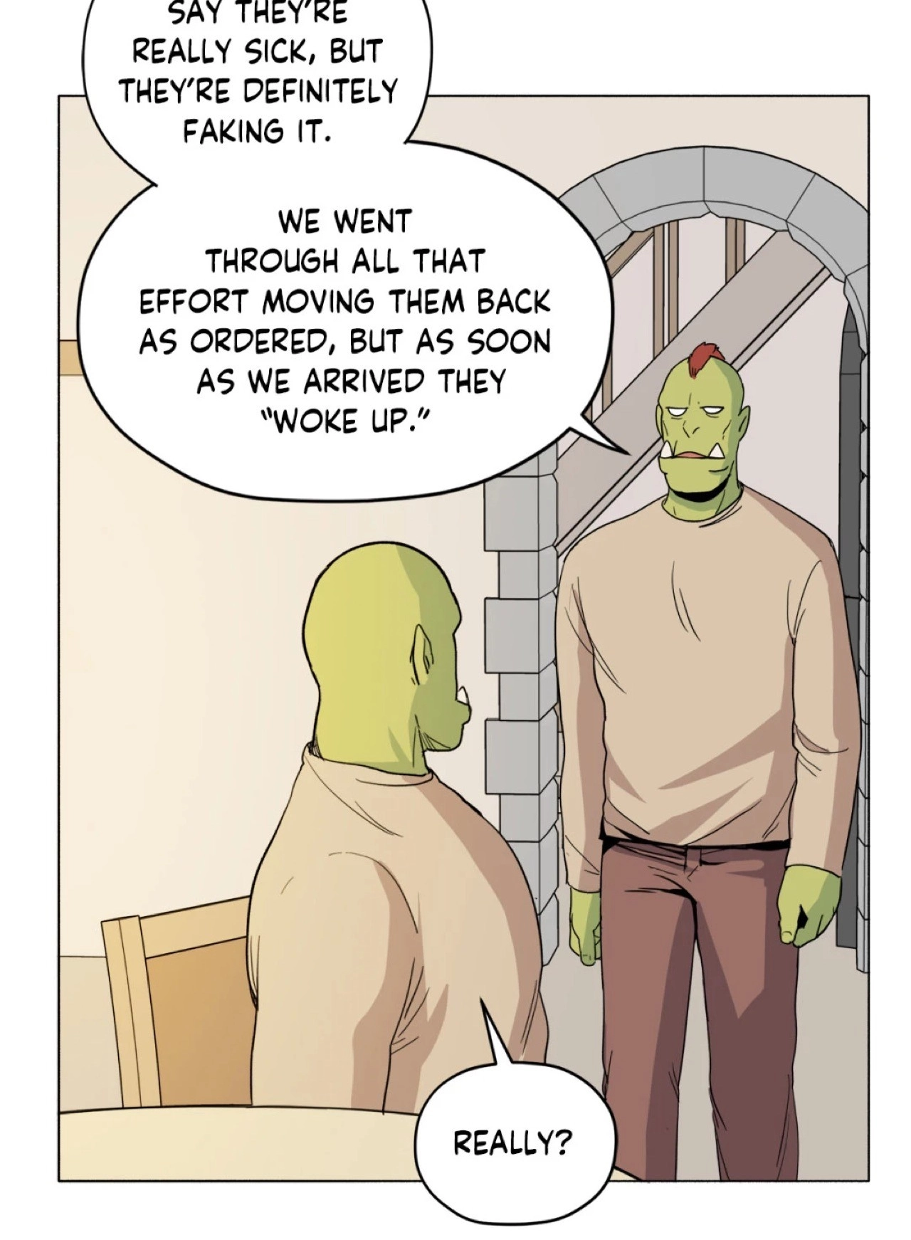 Pampered Prisoners: Elves Among Orcs Chapter 64 page 62 - 