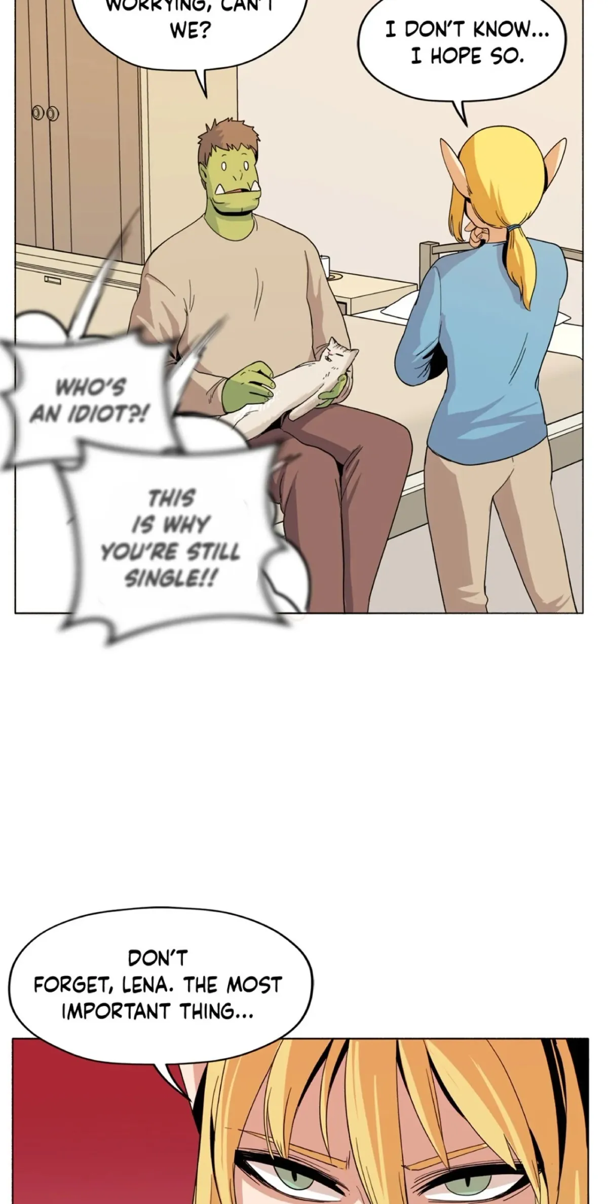 Pampered Prisoners: Elves Among Orcs Chapter 66 page 16 - 