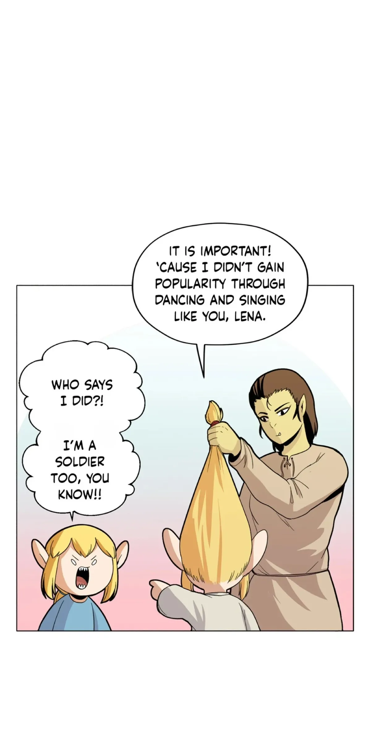 Pampered Prisoners: Elves Among Orcs Chapter 66 page 18 - 