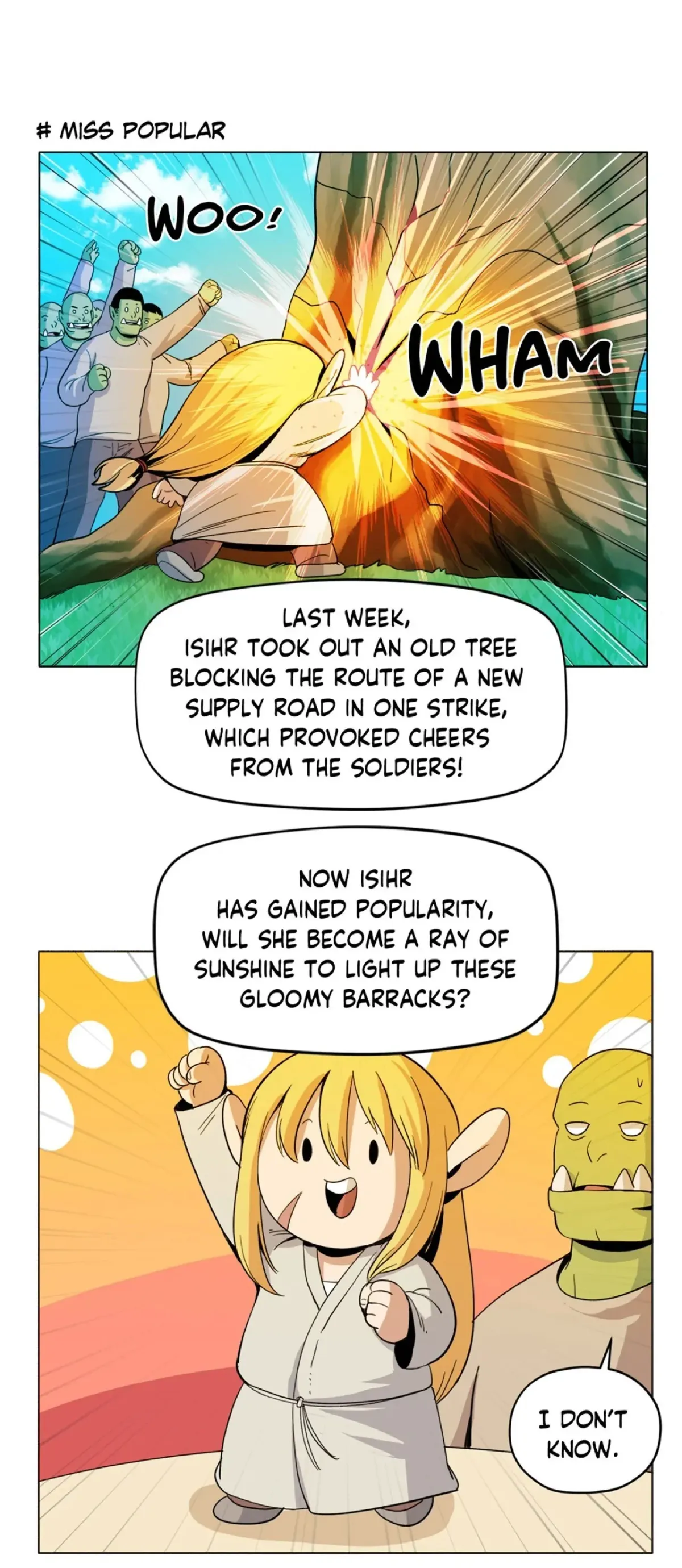 Pampered Prisoners: Elves Among Orcs Chapter 66 page 8 - 