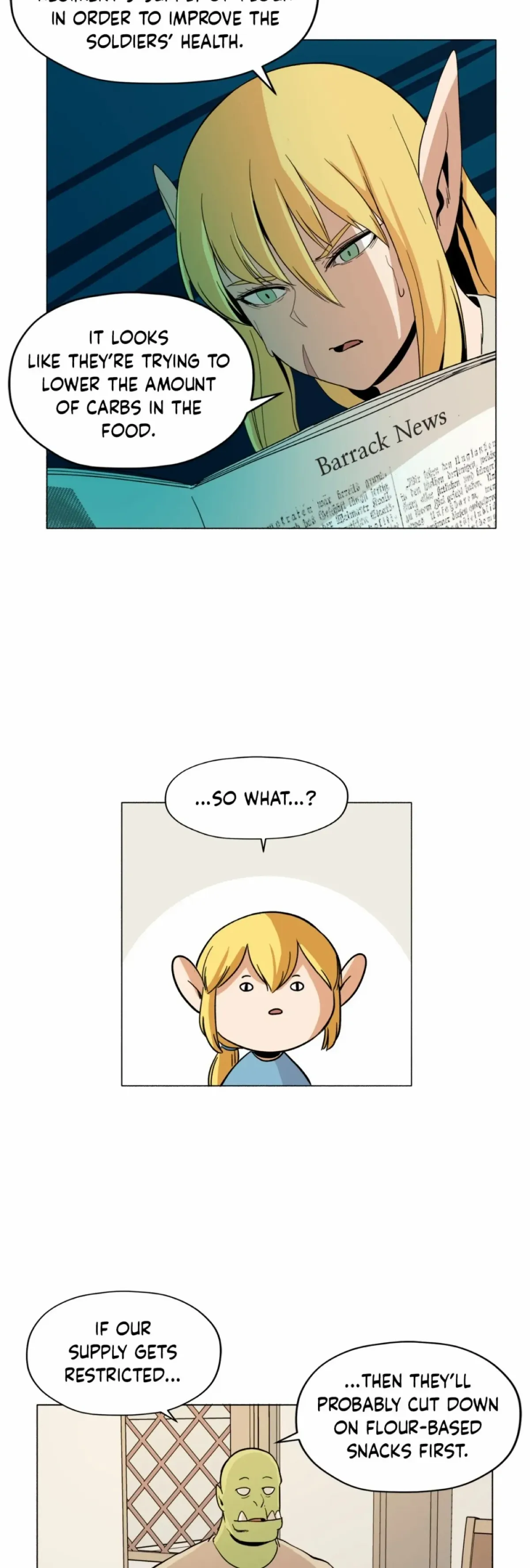 Pampered Prisoners: Elves Among Orcs Chapter 67 page 16 - 