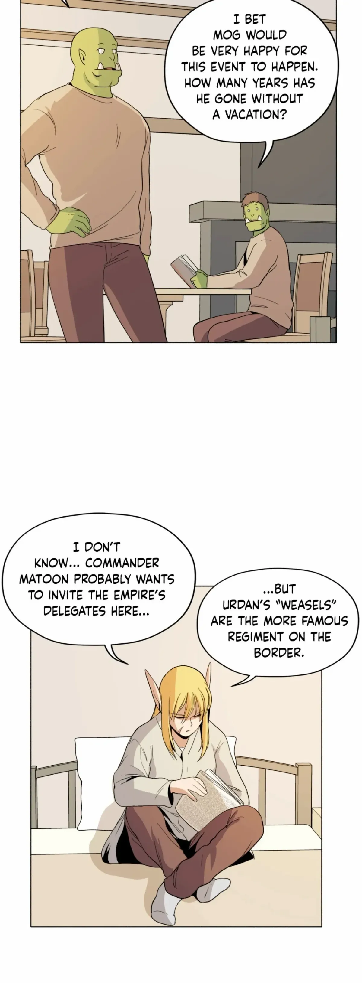 Pampered Prisoners: Elves Among Orcs Chapter 67 page 21 - 