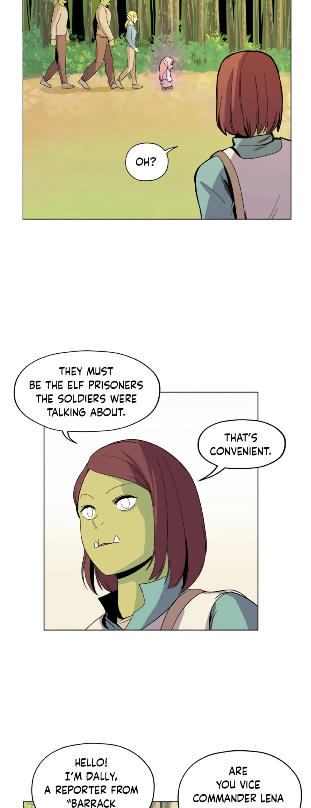 Pampered Prisoners: Elves Among Orcs Chapter 67 page 37 - 