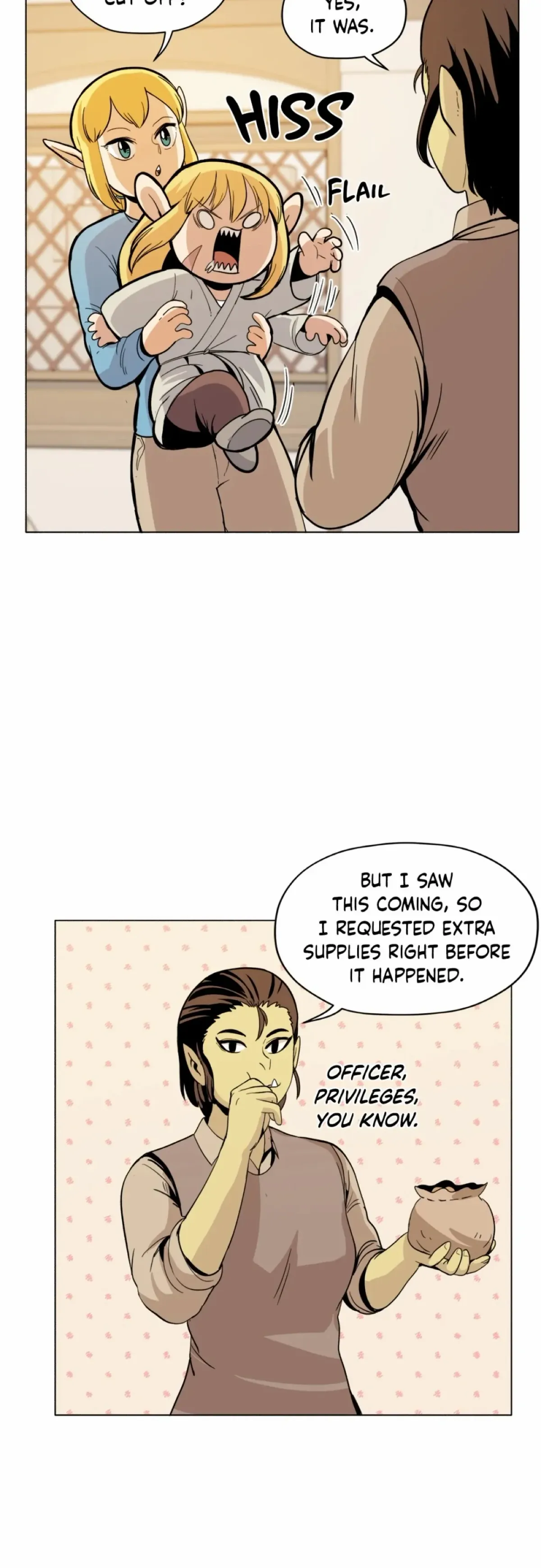 Pampered Prisoners: Elves Among Orcs Chapter 68 page 19 - 