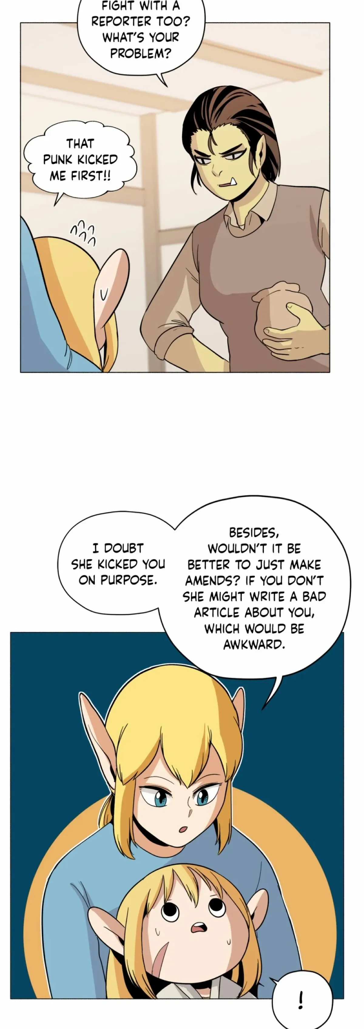 Pampered Prisoners: Elves Among Orcs Chapter 68 page 27 - 