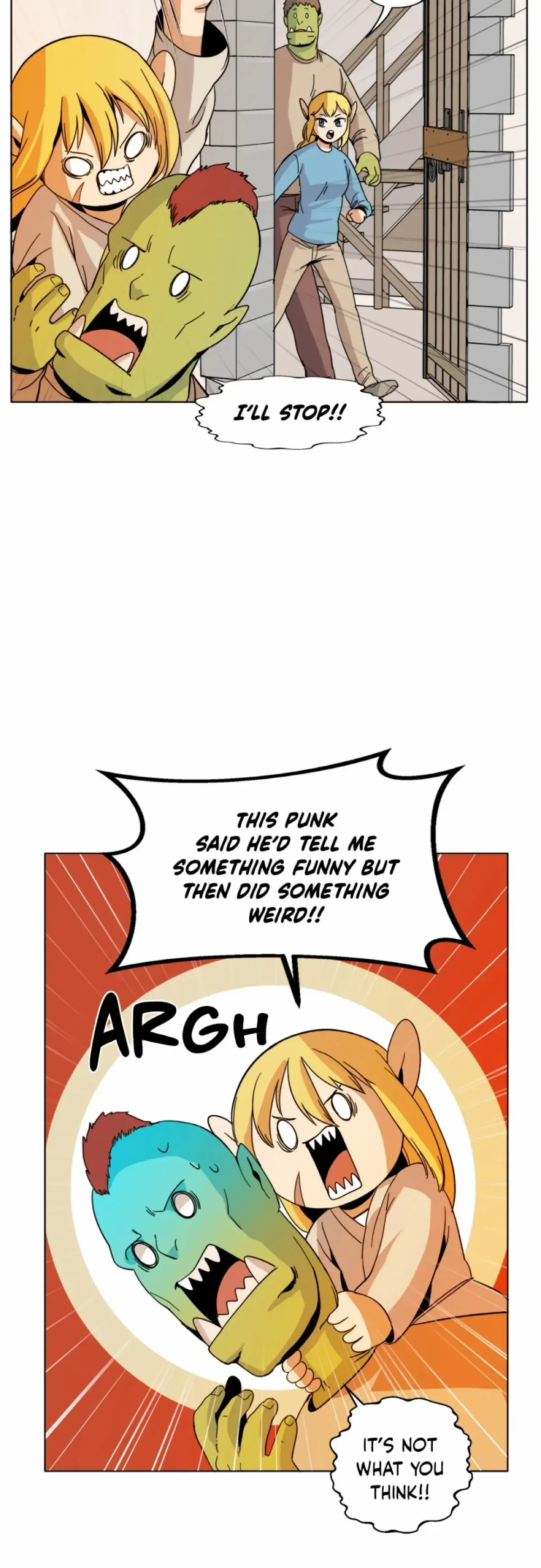 Pampered Prisoners: Elves Among Orcs Chapter 69 page 24 - 