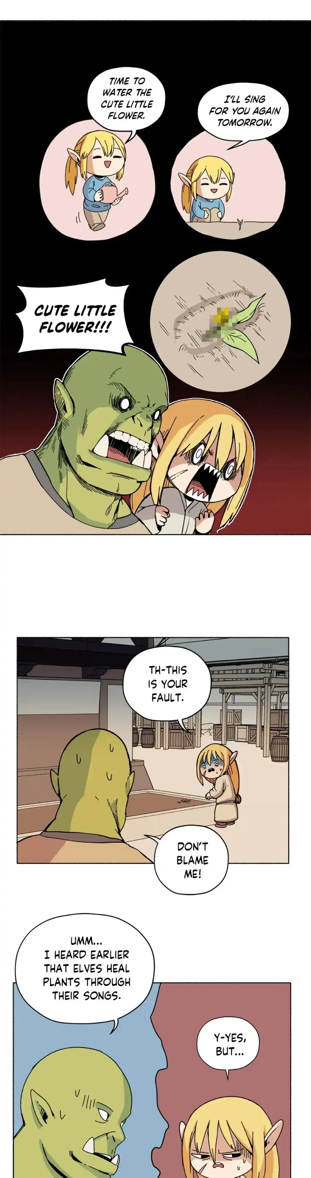 Pampered Prisoners: Elves Among Orcs Chapter 7 page 23 - 