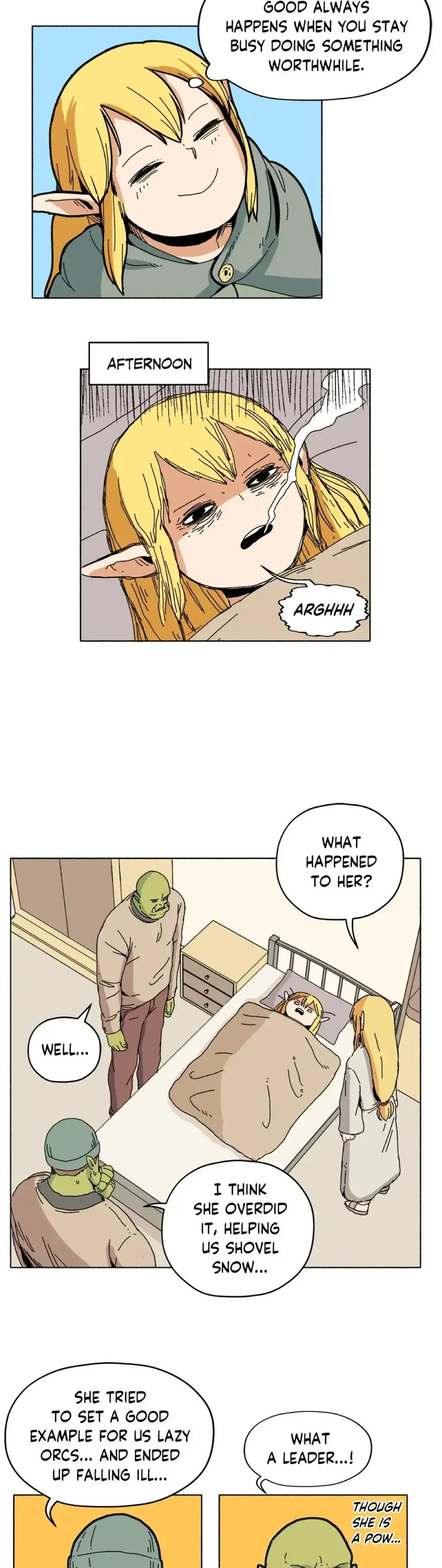 Pampered Prisoners: Elves Among Orcs Chapter 7 page 8 - 