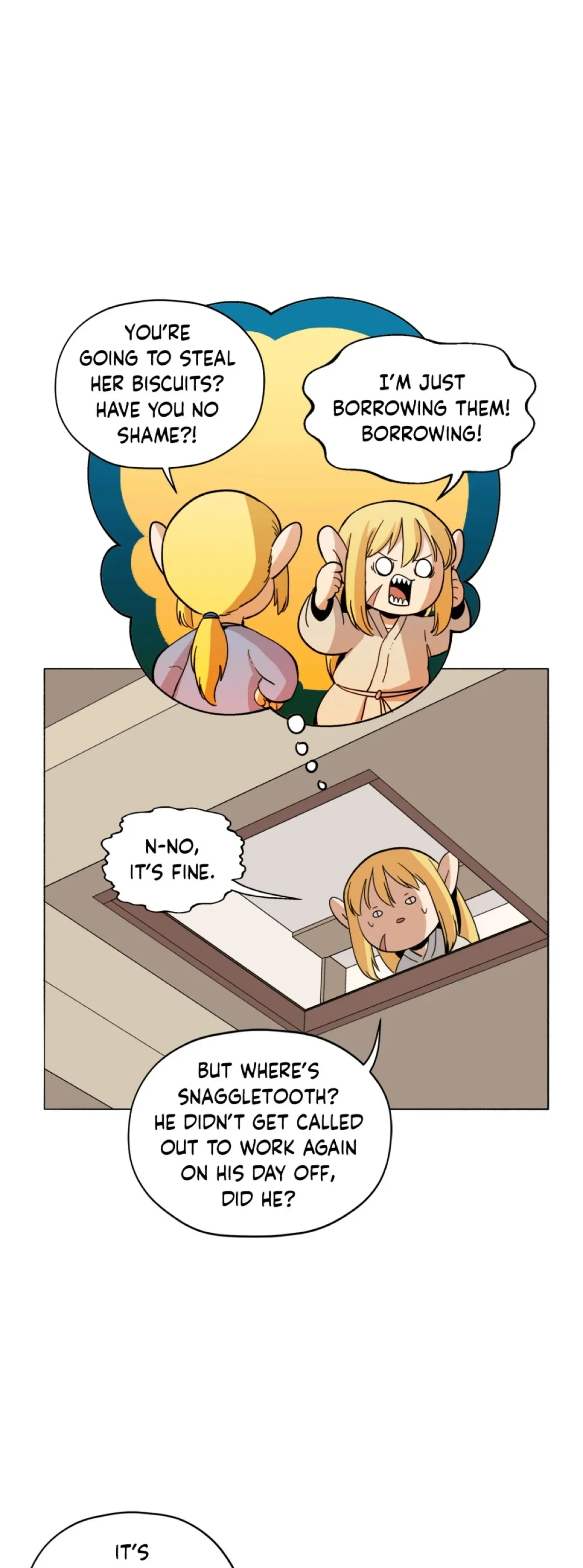 Pampered Prisoners: Elves Among Orcs Chapter 70 page 14 - 