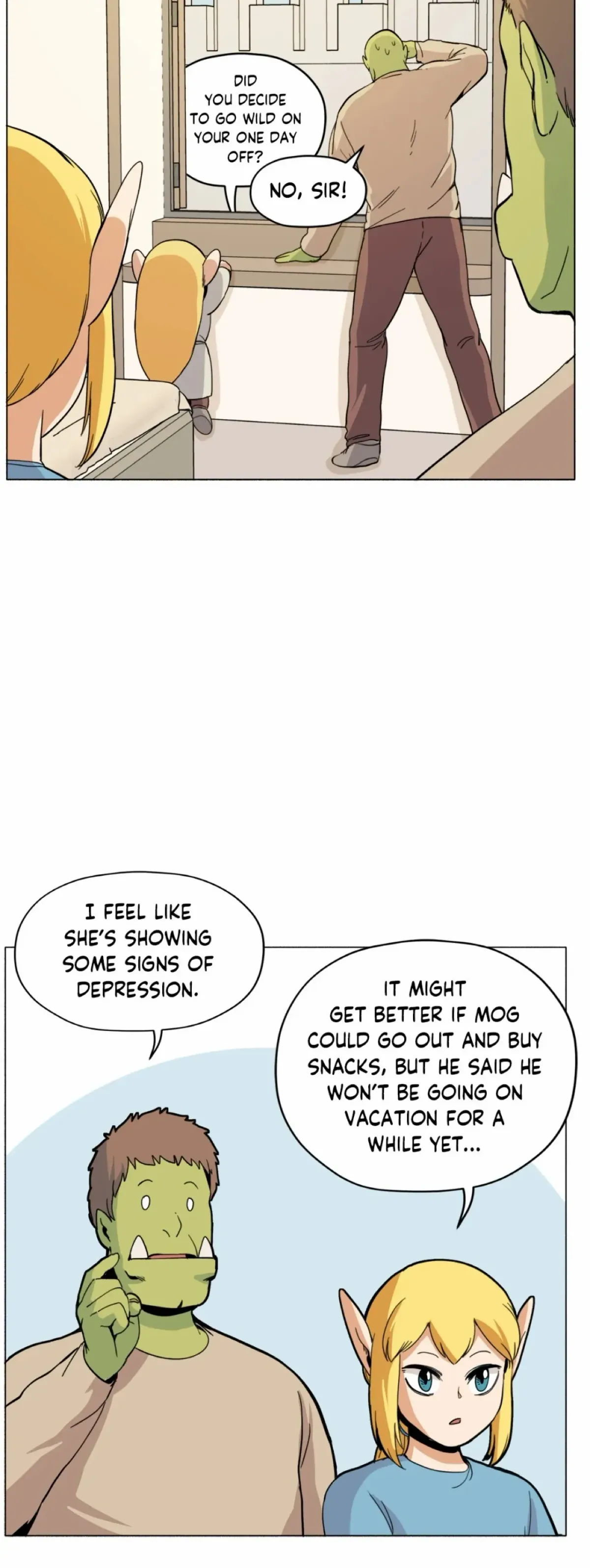Pampered Prisoners: Elves Among Orcs Chapter 70 page 8 - 