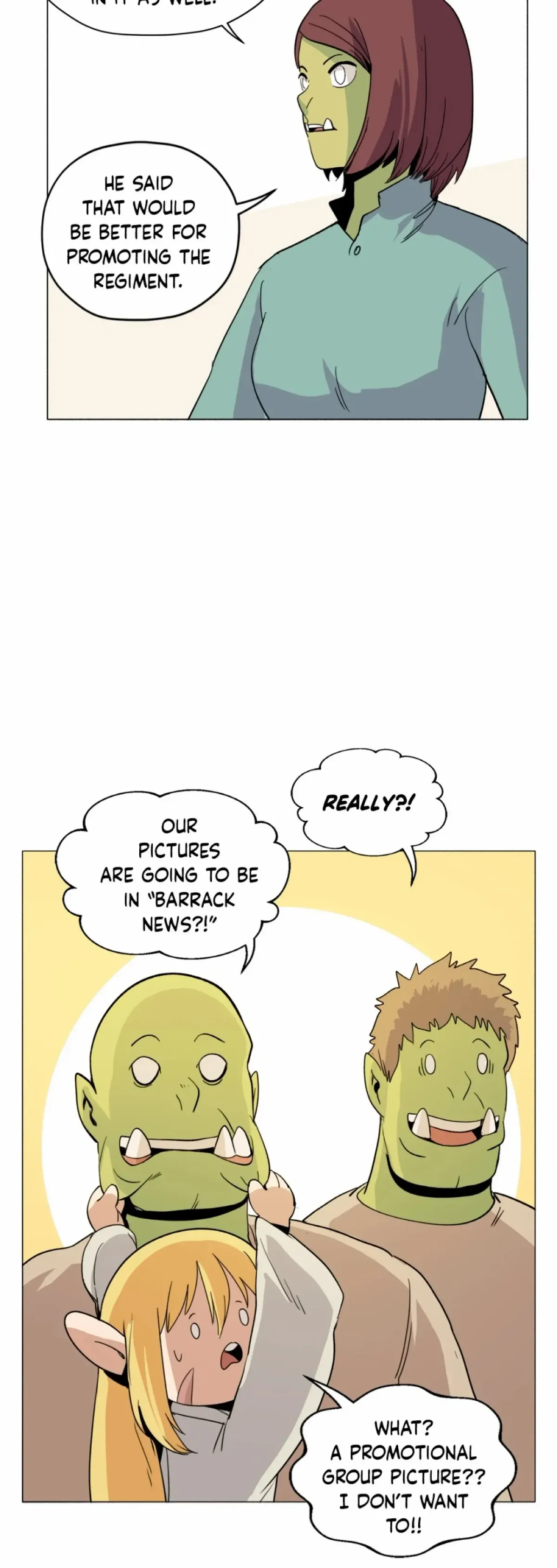 Pampered Prisoners: Elves Among Orcs Chapter 71 page 18 - 