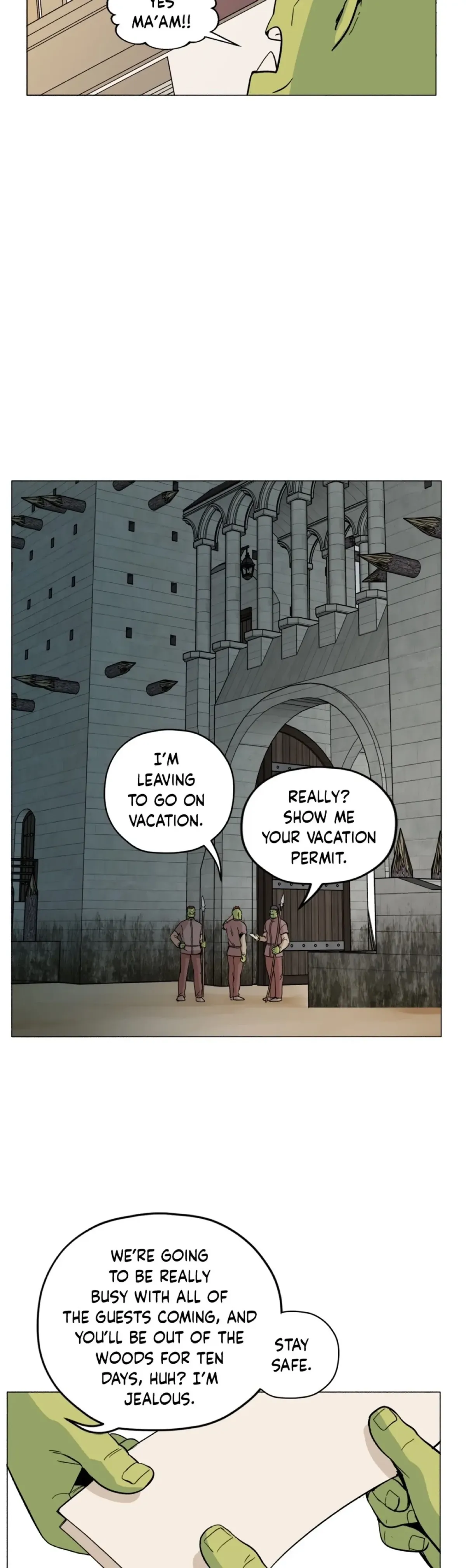 Pampered Prisoners: Elves Among Orcs Chapter 72 page 14 - 