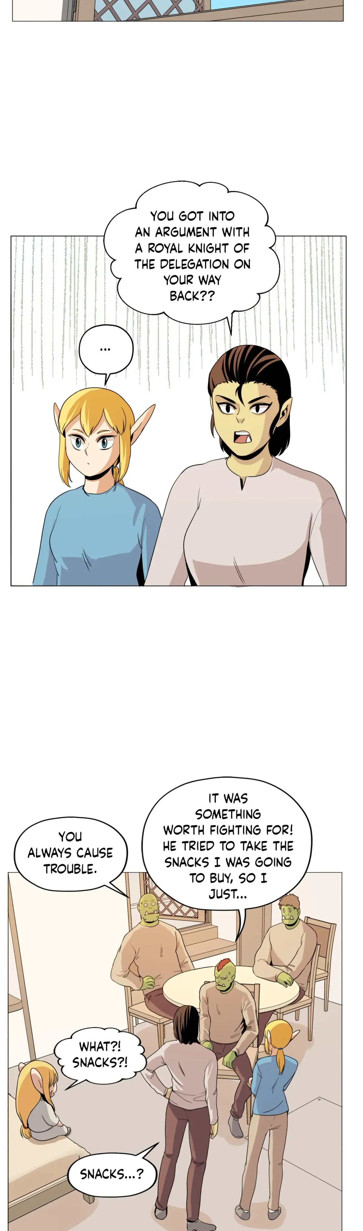 Pampered Prisoners: Elves Among Orcs Chapter 73 page 22 - 