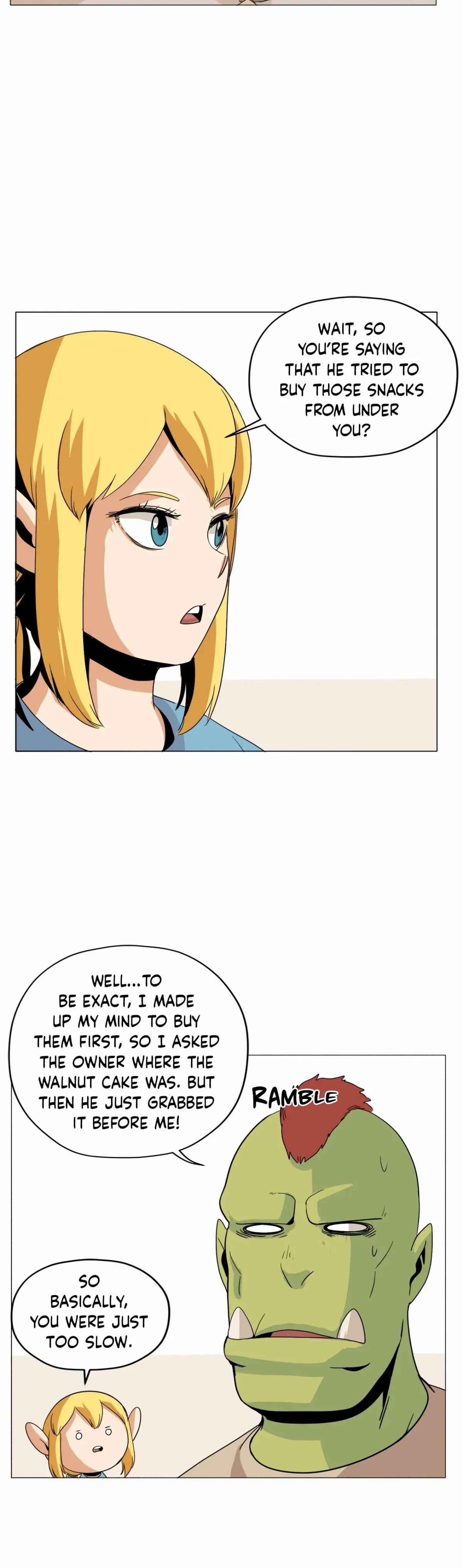 Pampered Prisoners: Elves Among Orcs Chapter 73 page 23 - 
