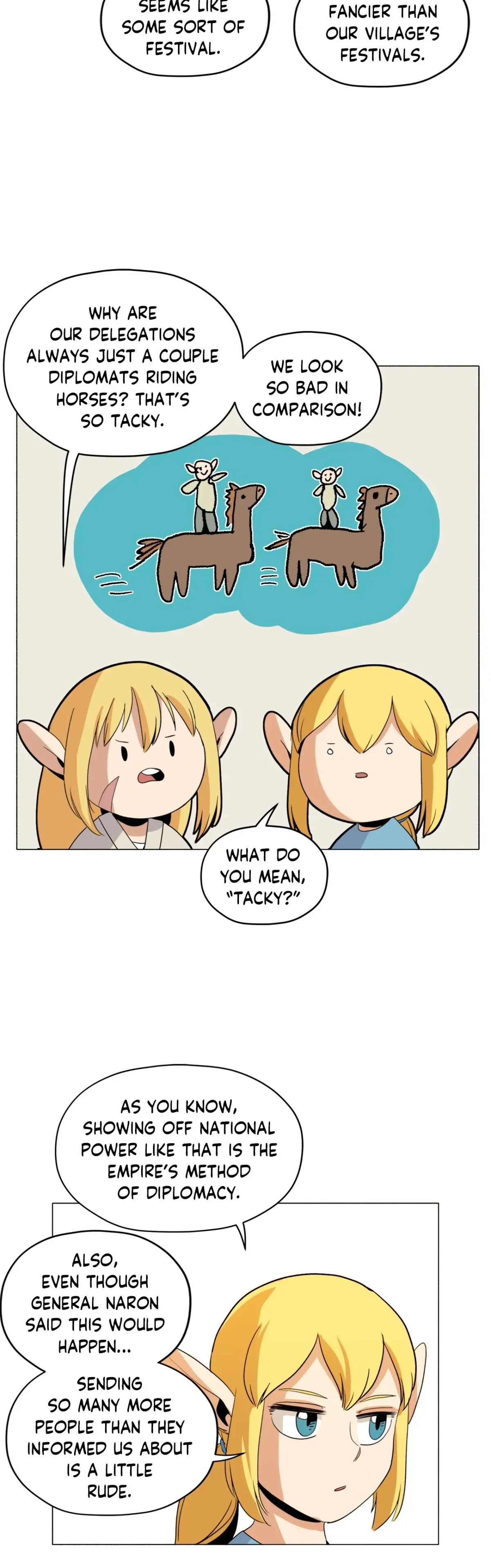 Pampered Prisoners: Elves Among Orcs Chapter 74 page 14 - 