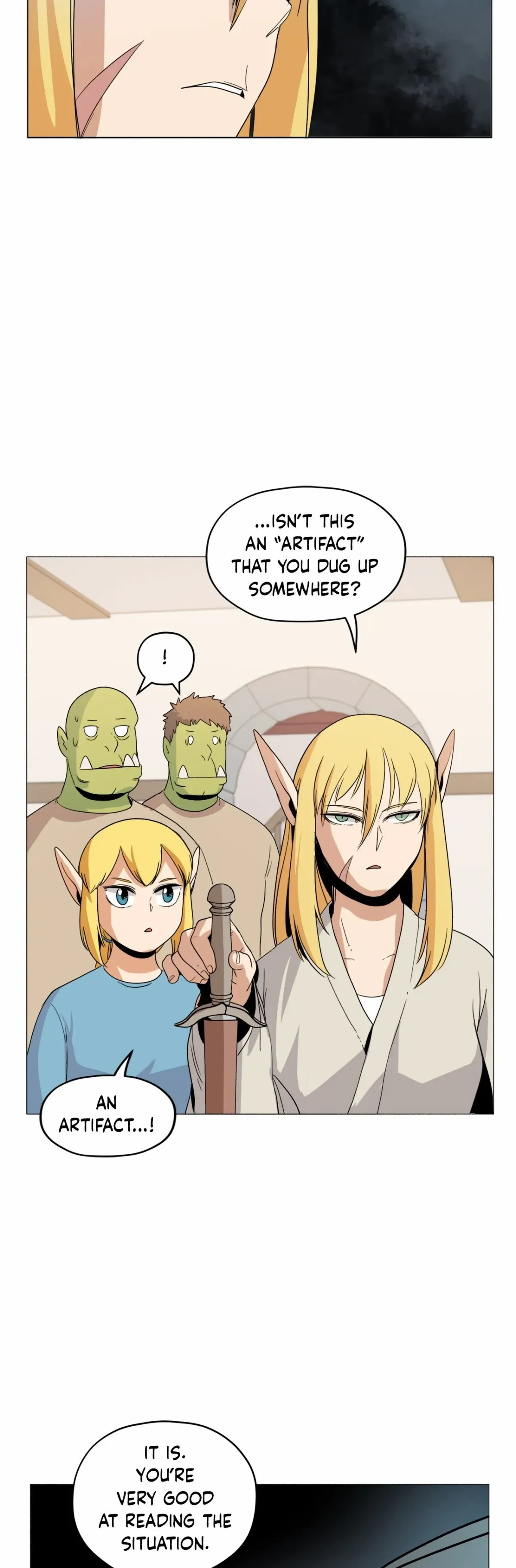 Pampered Prisoners: Elves Among Orcs Chapter 75 page 12 - 