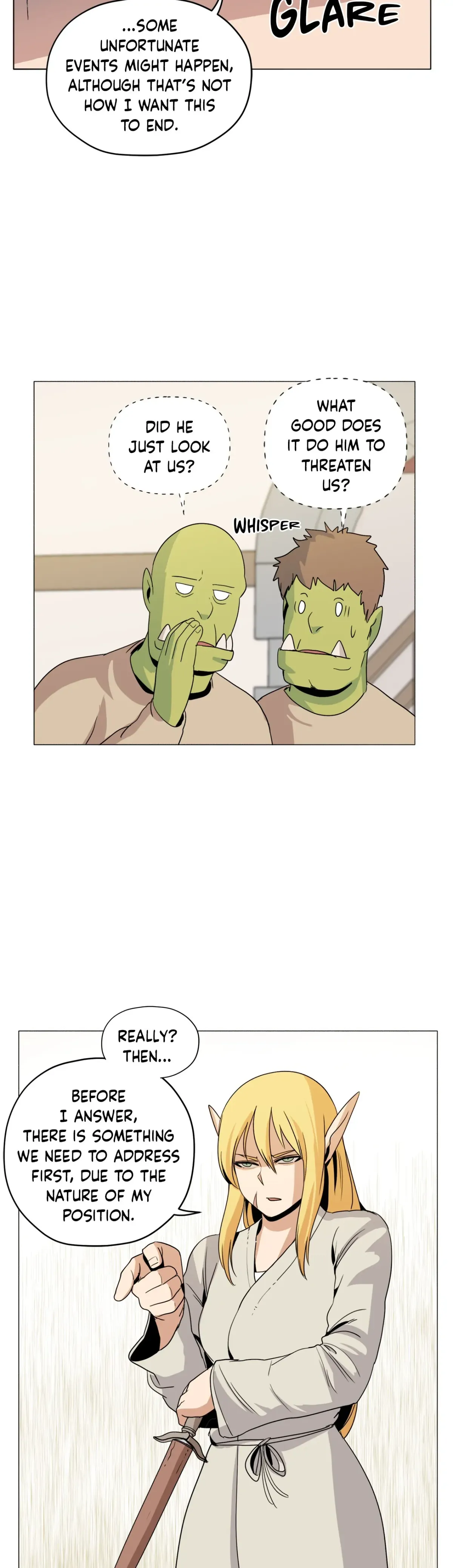 Pampered Prisoners: Elves Among Orcs Chapter 75 page 18 - 