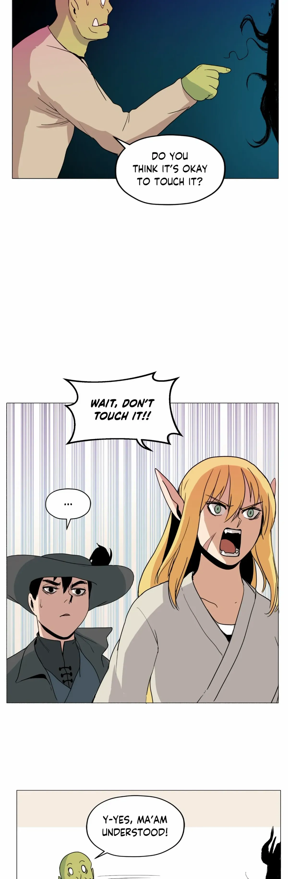 Pampered Prisoners: Elves Among Orcs Chapter 76 page 15 - 