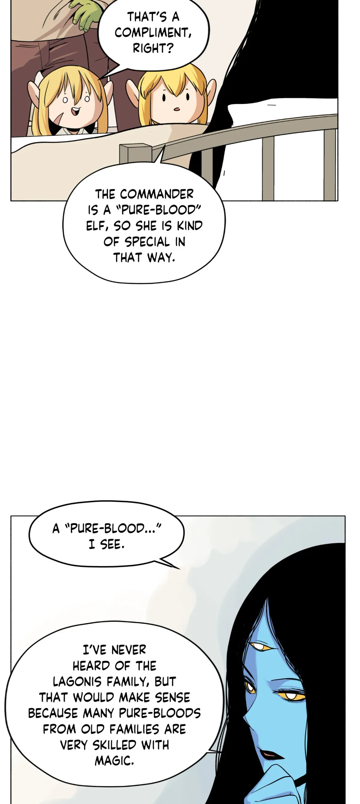 Pampered Prisoners: Elves Among Orcs Chapter 78 page 12 - 