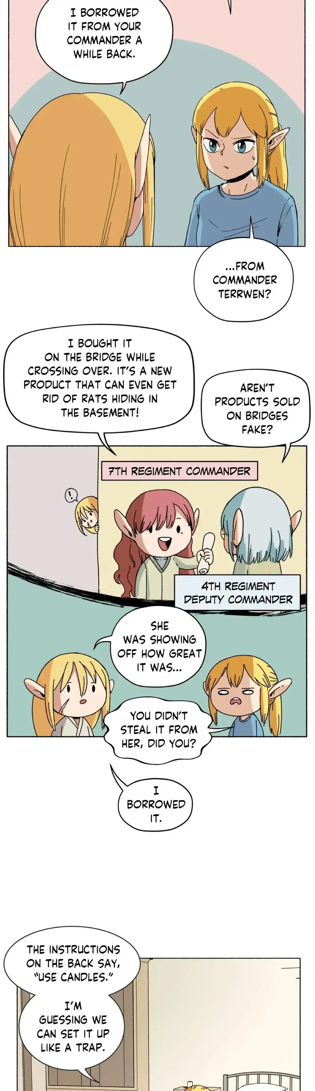Pampered Prisoners: Elves Among Orcs Chapter 8 page 22 - 