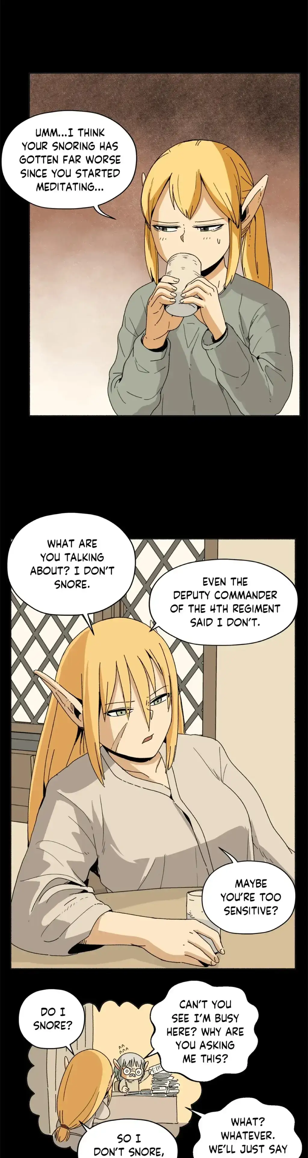 Pampered Prisoners: Elves Among Orcs Chapter 8 page 9 - 