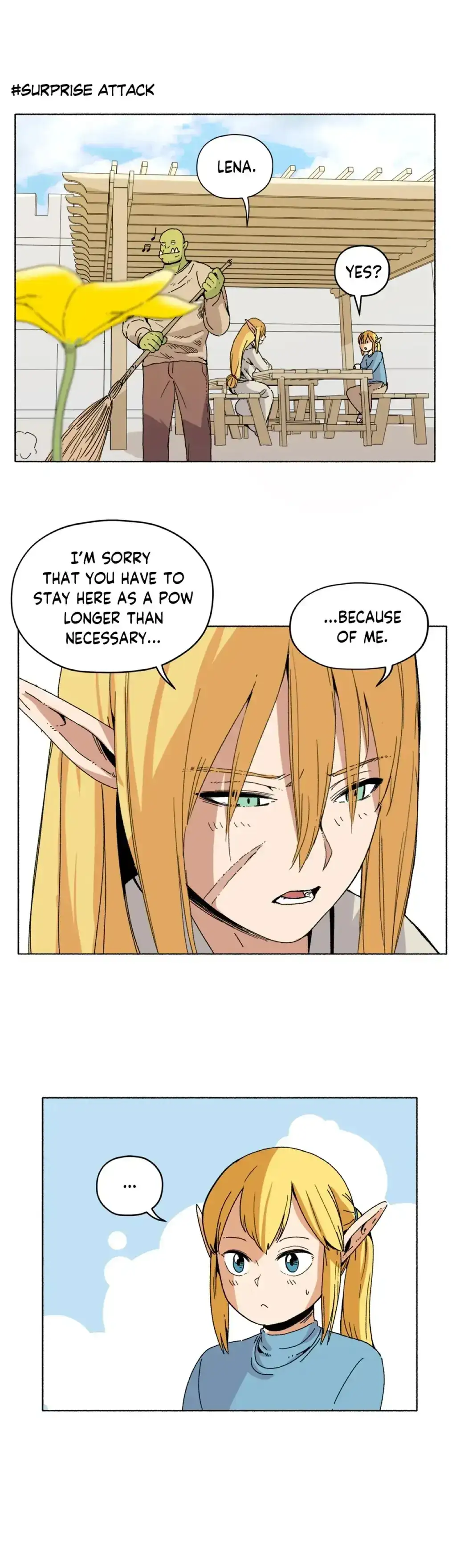 Pampered Prisoners: Elves Among Orcs Chapter 9 page 17 - 