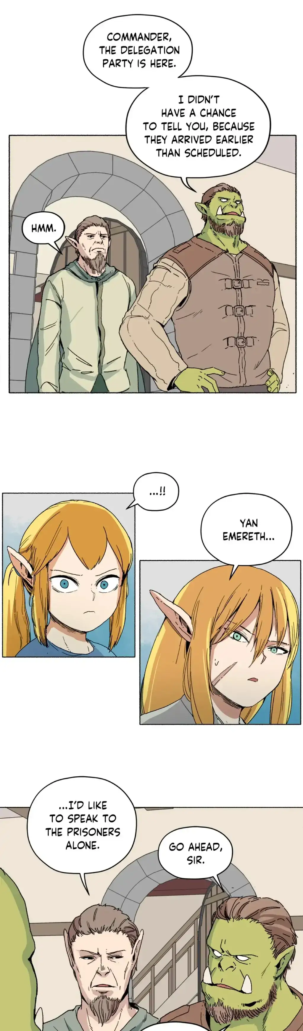Pampered Prisoners: Elves Among Orcs Chapter 9 page 6 - 
