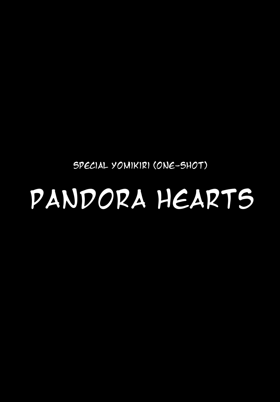 Read Pandora Hearts chapter 0 image 0 on Lezhin