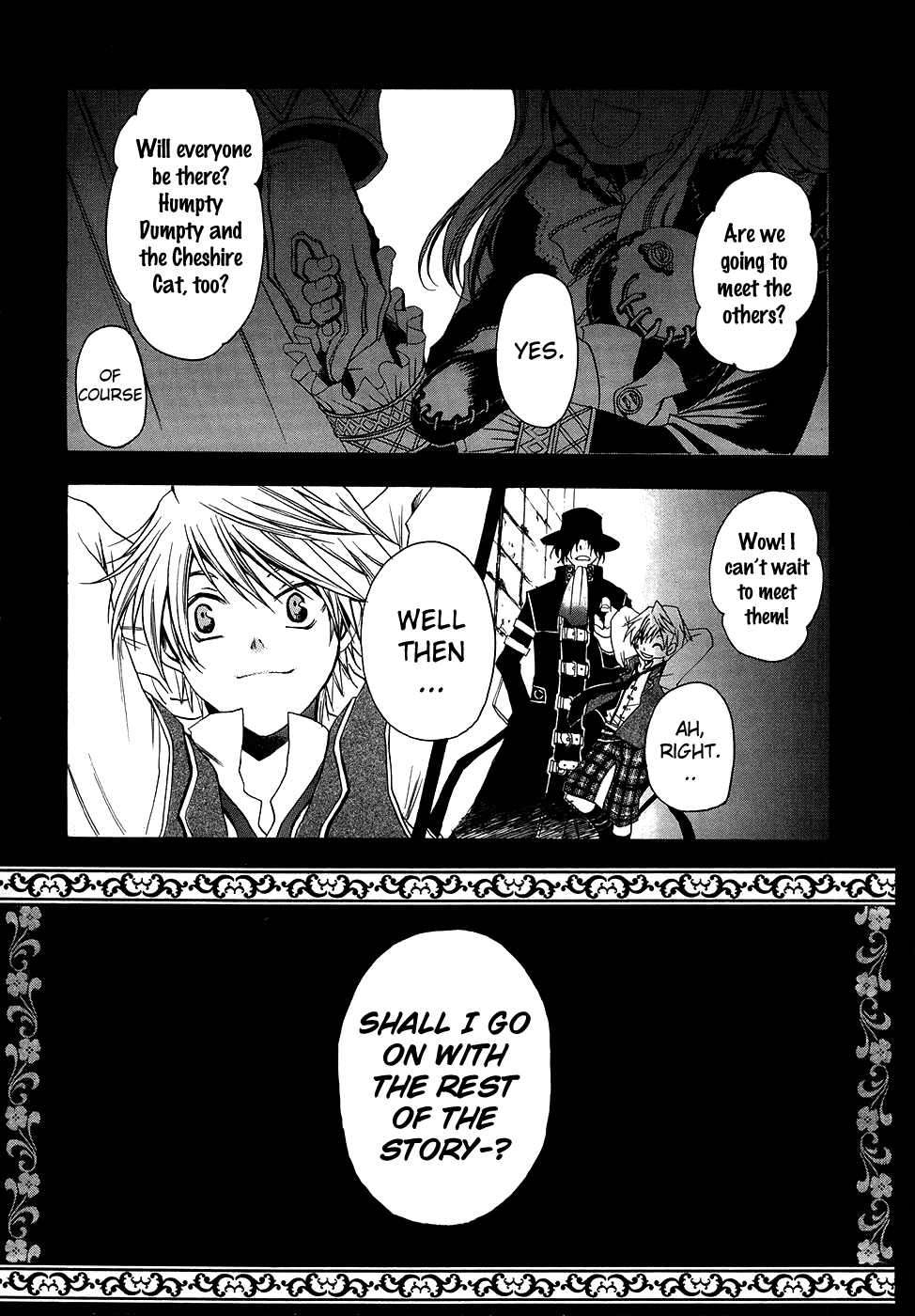 Read Pandora Hearts chapter 0 image 46 on Lezhin