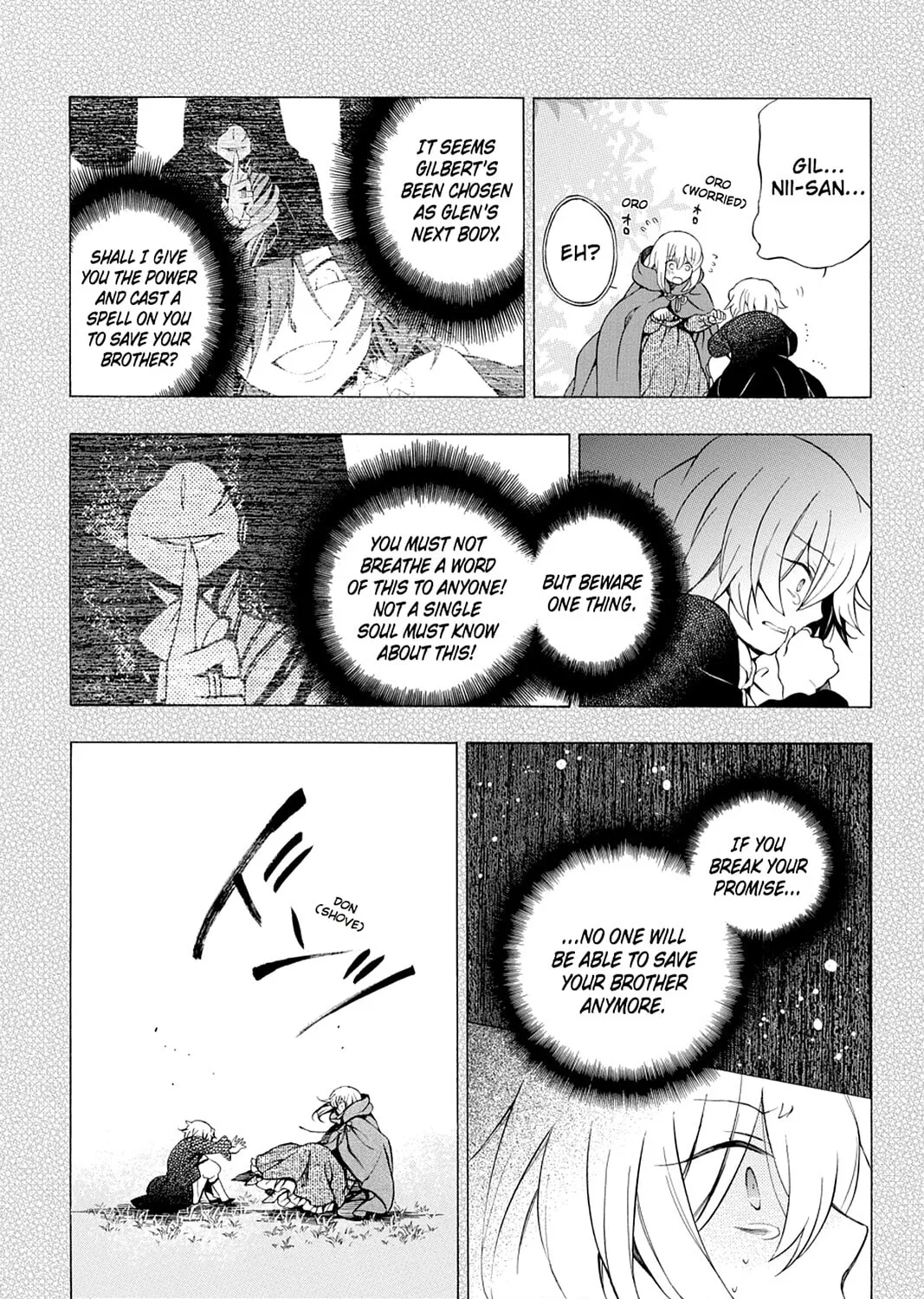 Read Pandora Hearts chapter 100 image 122 on Lezhin