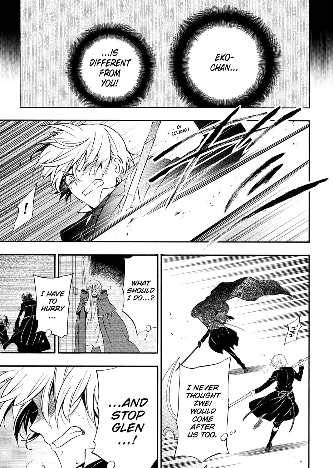 Read Pandora Hearts chapter 100 image 20 on Lezhin
