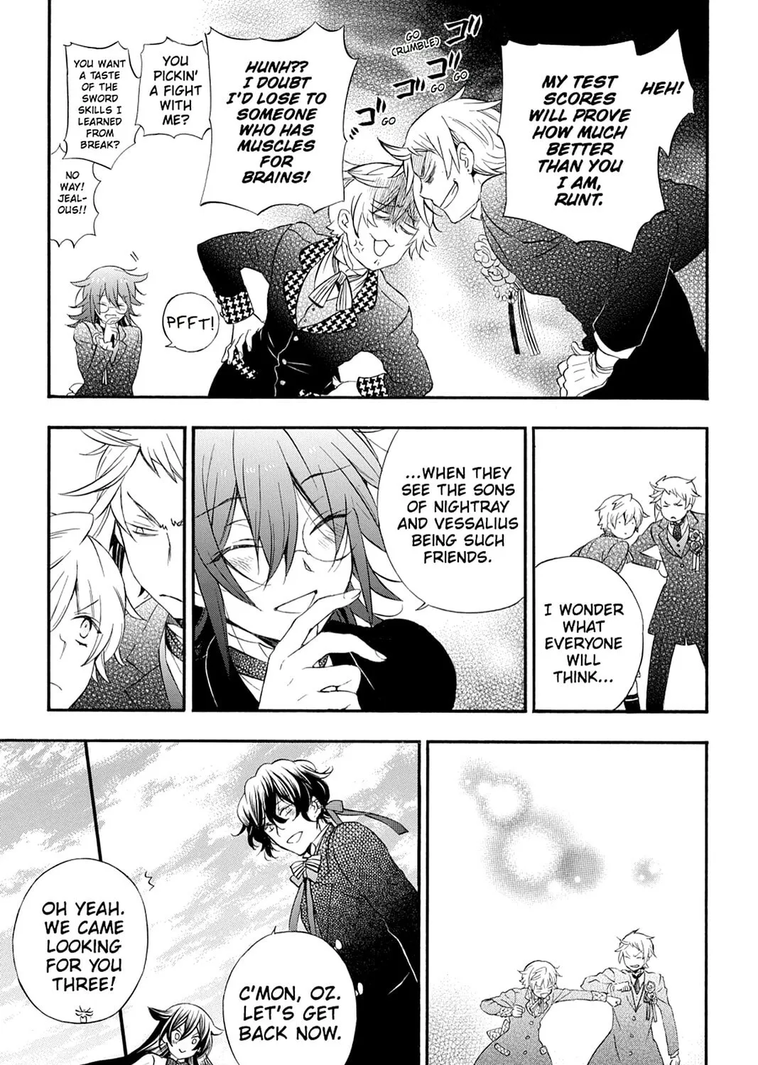 Read Pandora Hearts chapter 107 image 12 on Lezhin