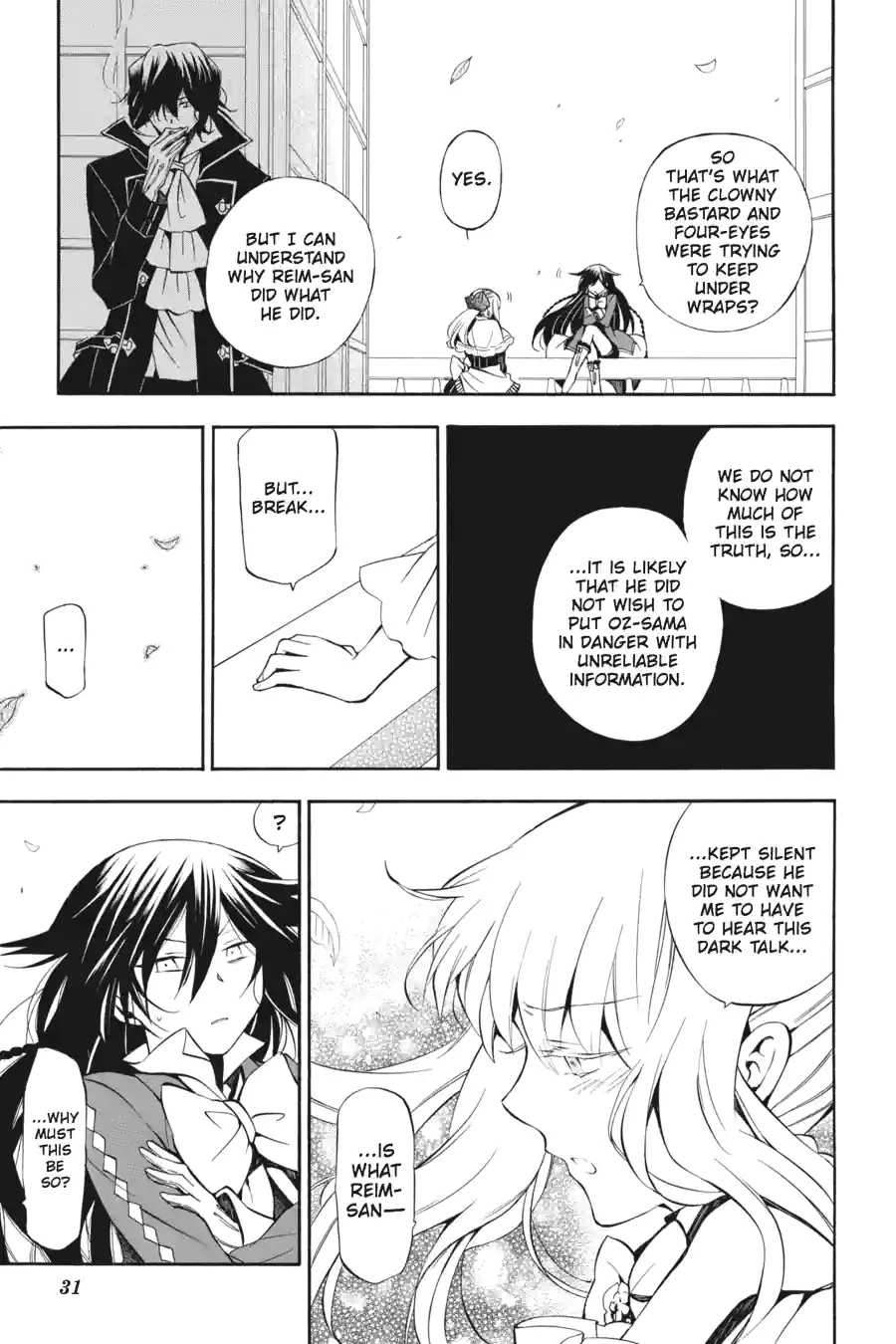 Read Pandora Hearts chapter 108 image 12 on Lezhin