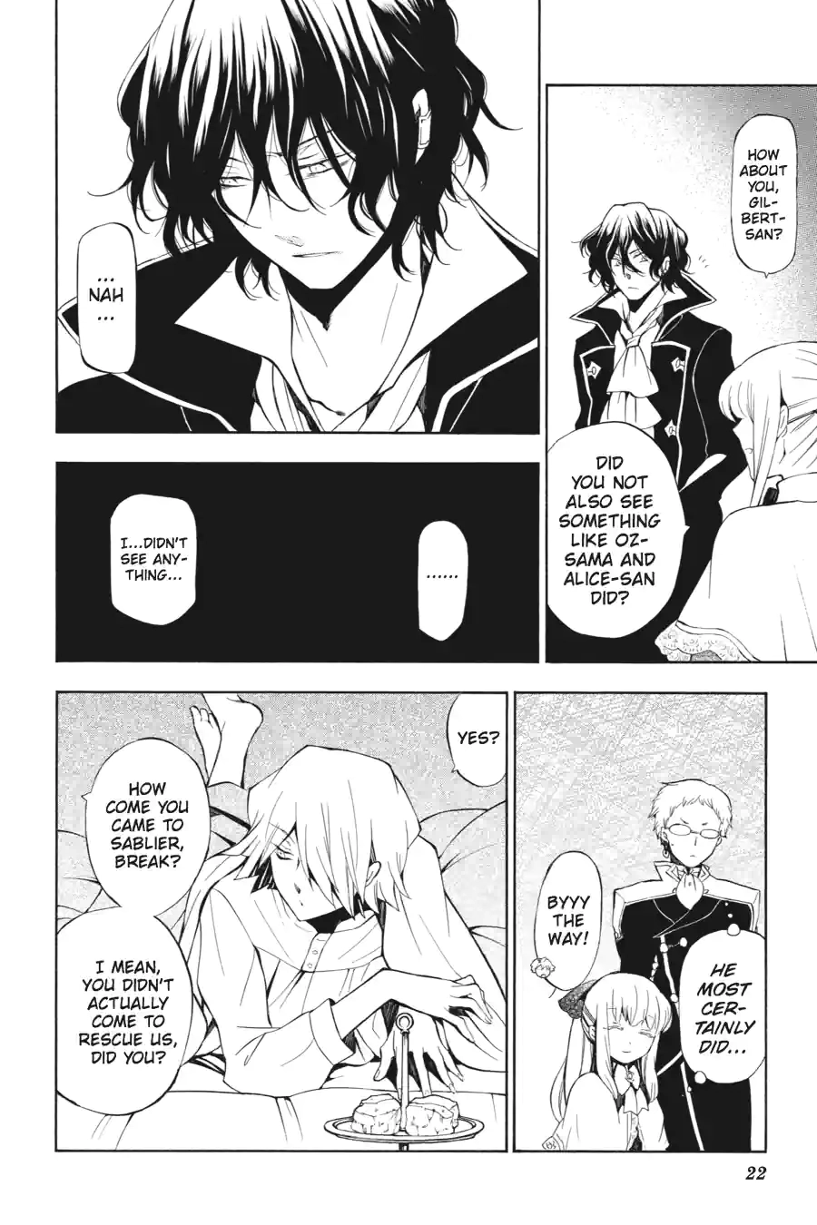 Read Pandora Hearts chapter 108 image 3 on Lezhin