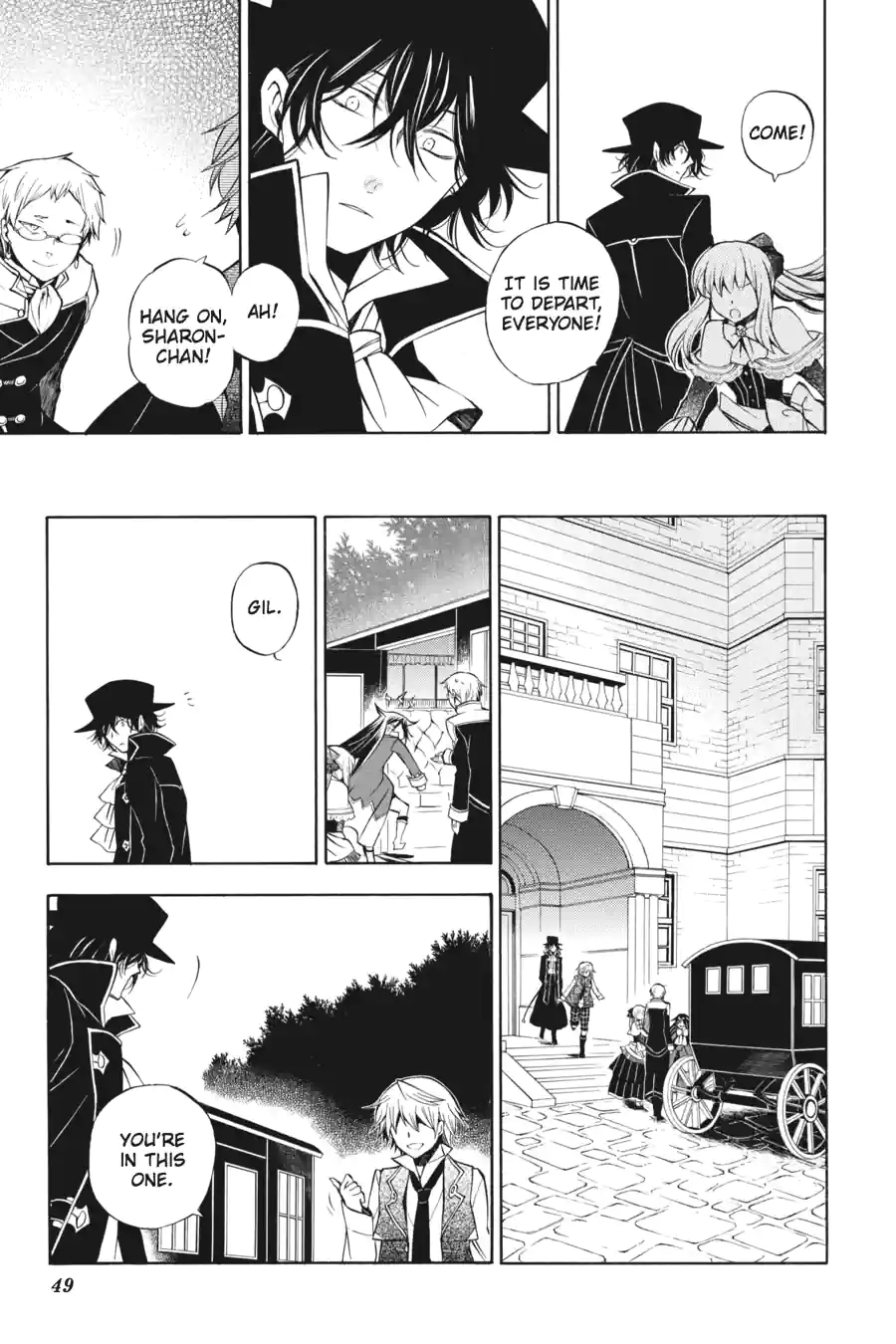 Read Pandora Hearts chapter 109 image 14 on Lezhin