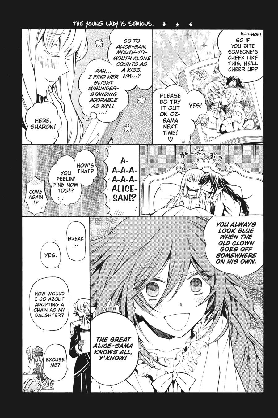 Read Pandora Hearts chapter 109 image 3 on Lezhin