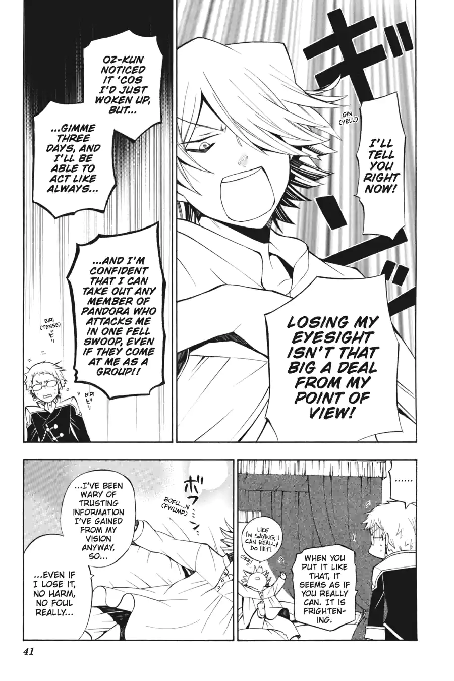 Read Pandora Hearts chapter 109 image 6 on Lezhin